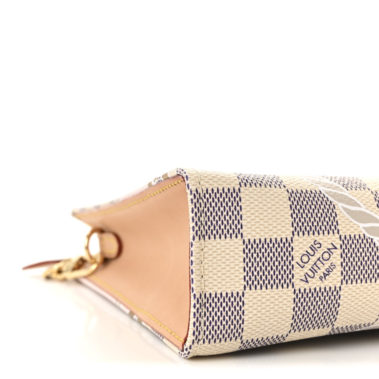 Damier Azur Nautical Toiletry Pouch On Chain