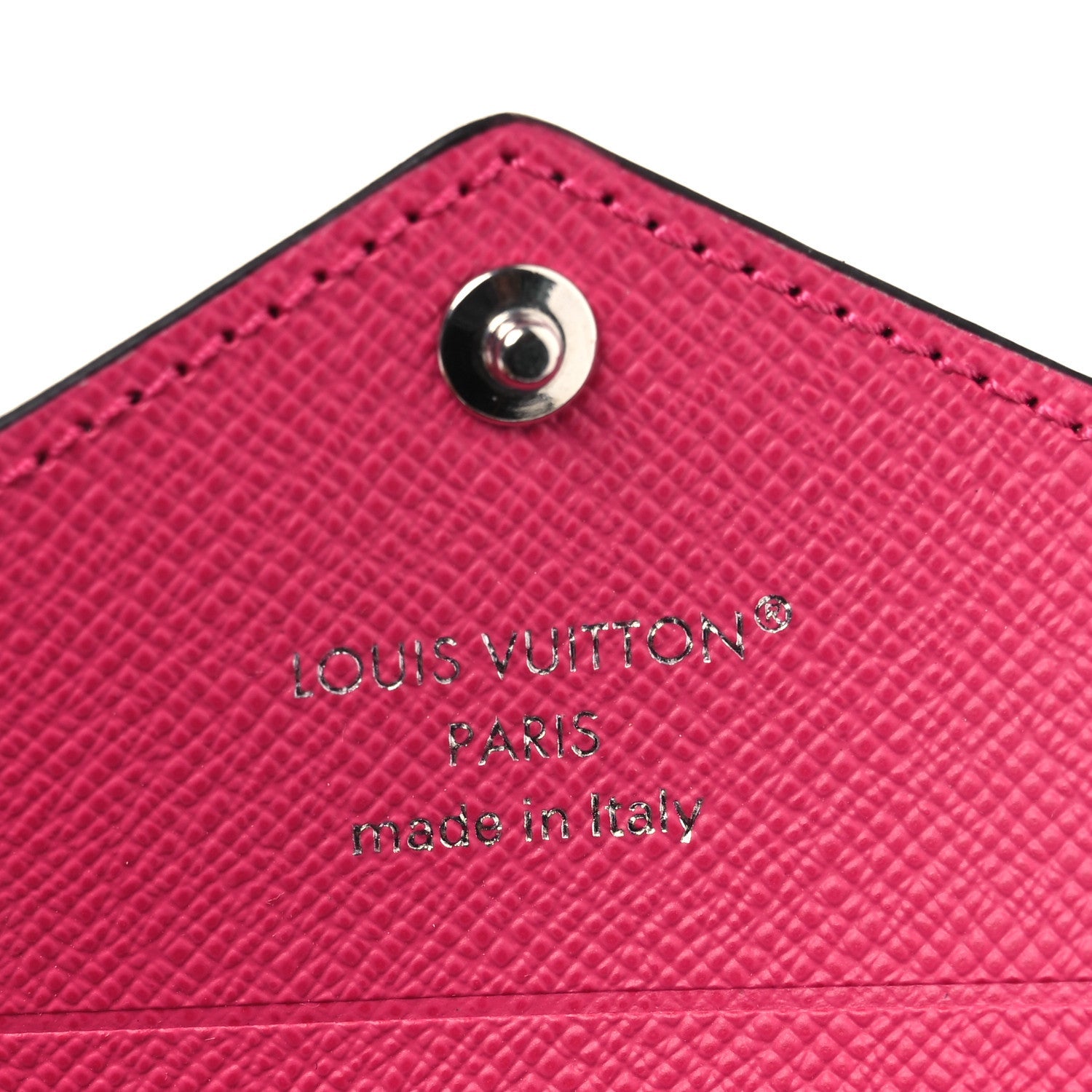 Monogram Small Kirigami Pochette Insert Fuchsia