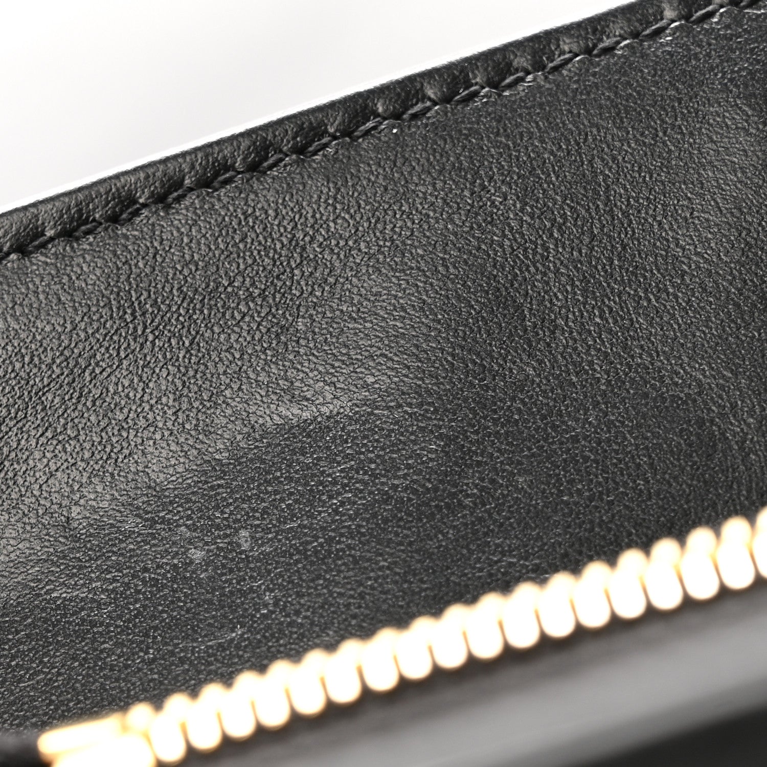 Calfskin Y Quilted Monogram Medium Loulou Chain Satchel Black
