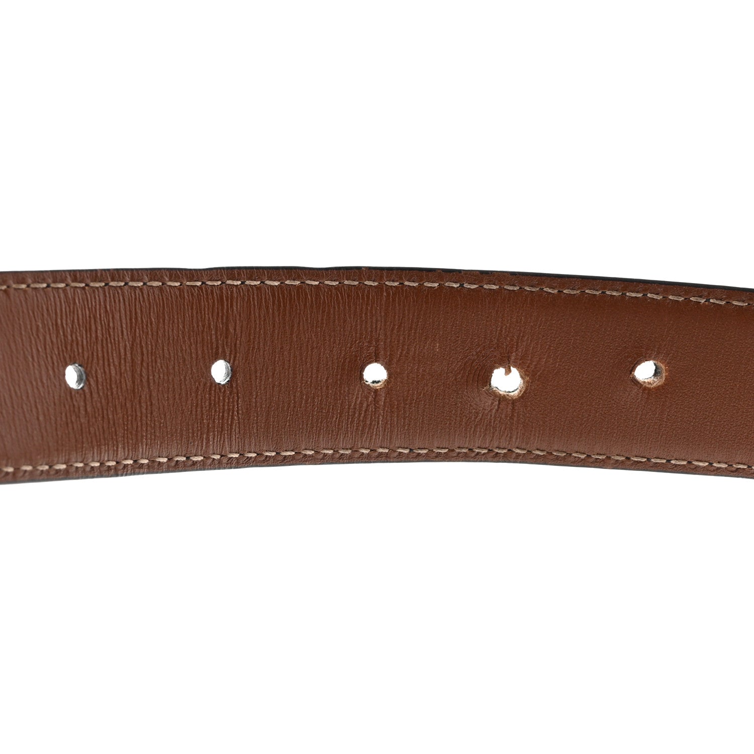 Textured Dollar Calfskin Ciny Calf Lux Squared Interlocking G 30mm Reversible Belt 105 42 Brown Black