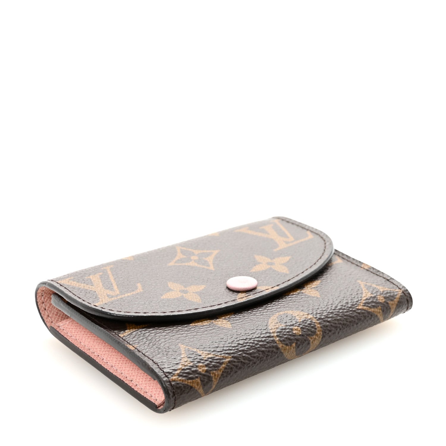 Monogram Rosalie Coin Purse Rose Ballerine
