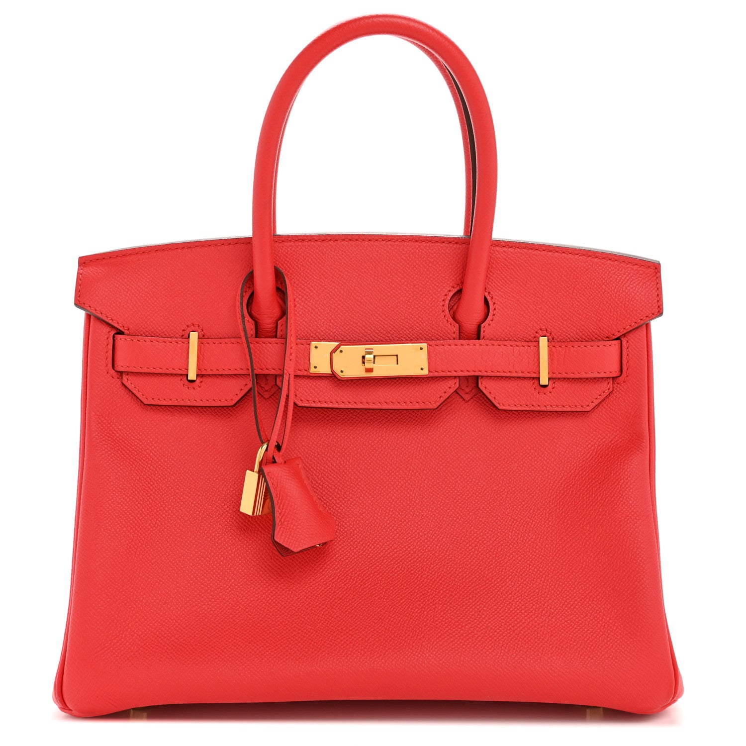 Epsom Birkin 30 Rouge Tomate