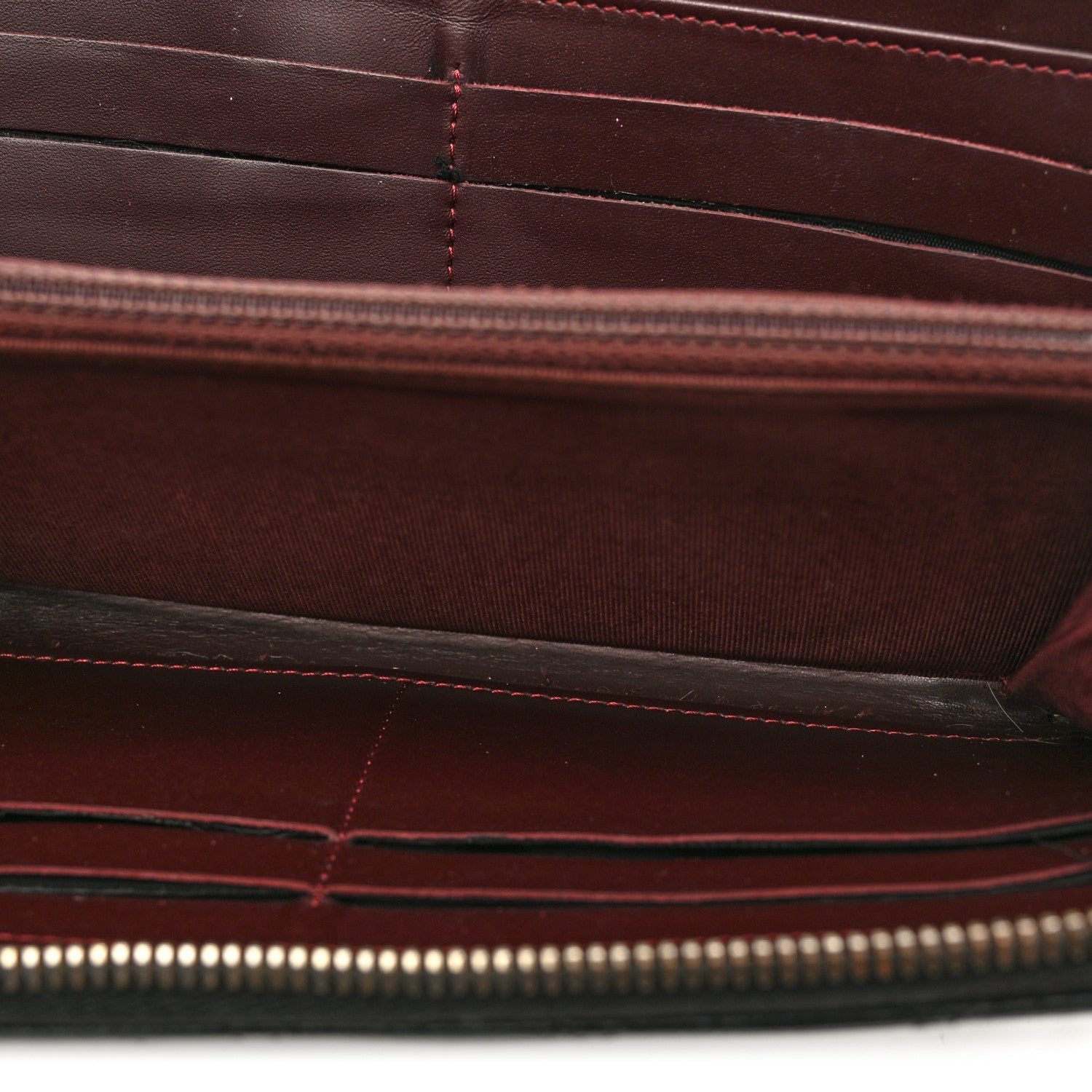 Caviar Quilted Large Gusset Zip Around Wallet Navy