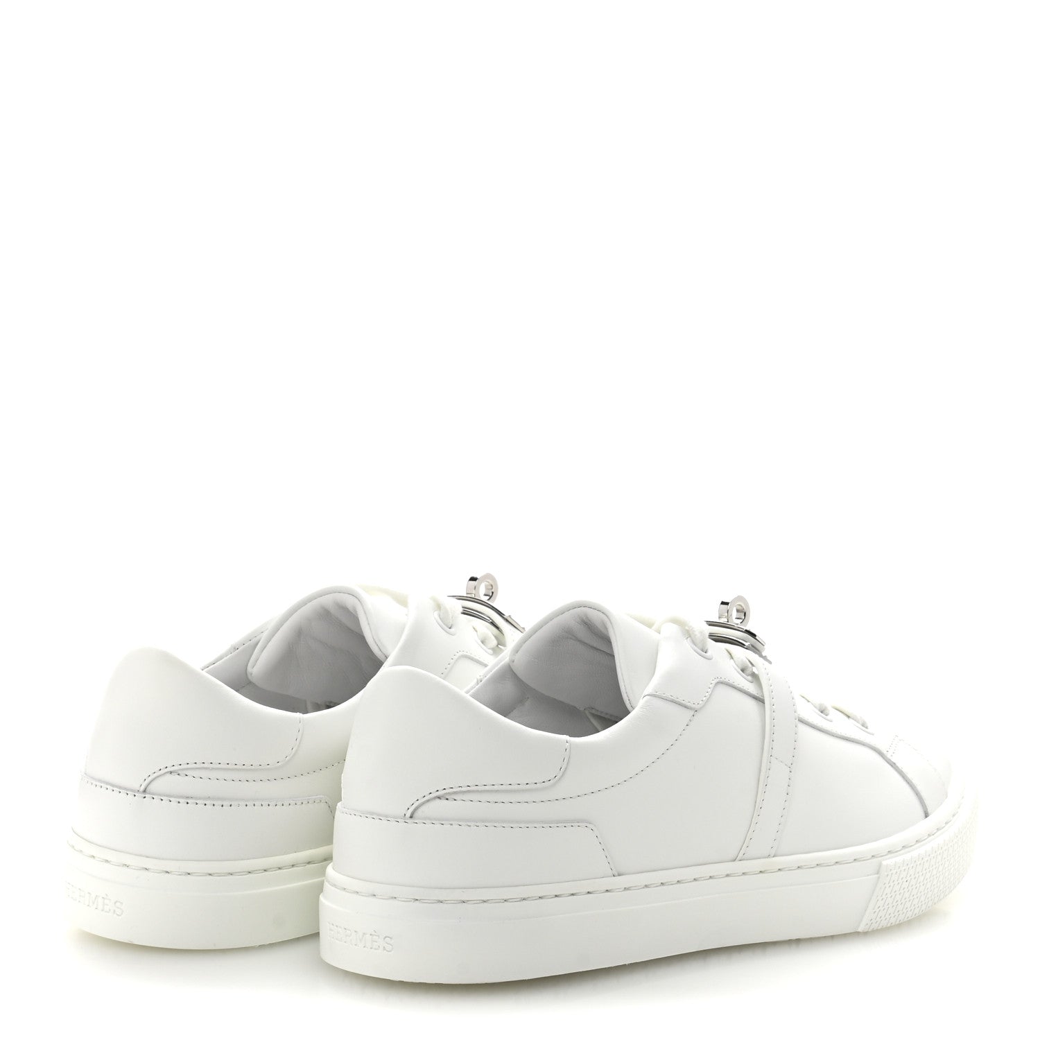 Calfskin Day Sneakers 37.5 White