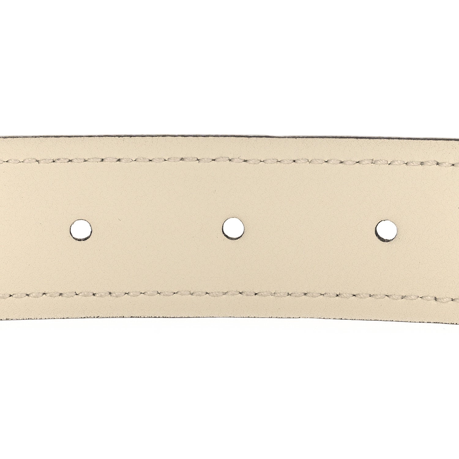 Ciny Lux Calfskin Blondie 30mm Belt 70 28 Mystic White