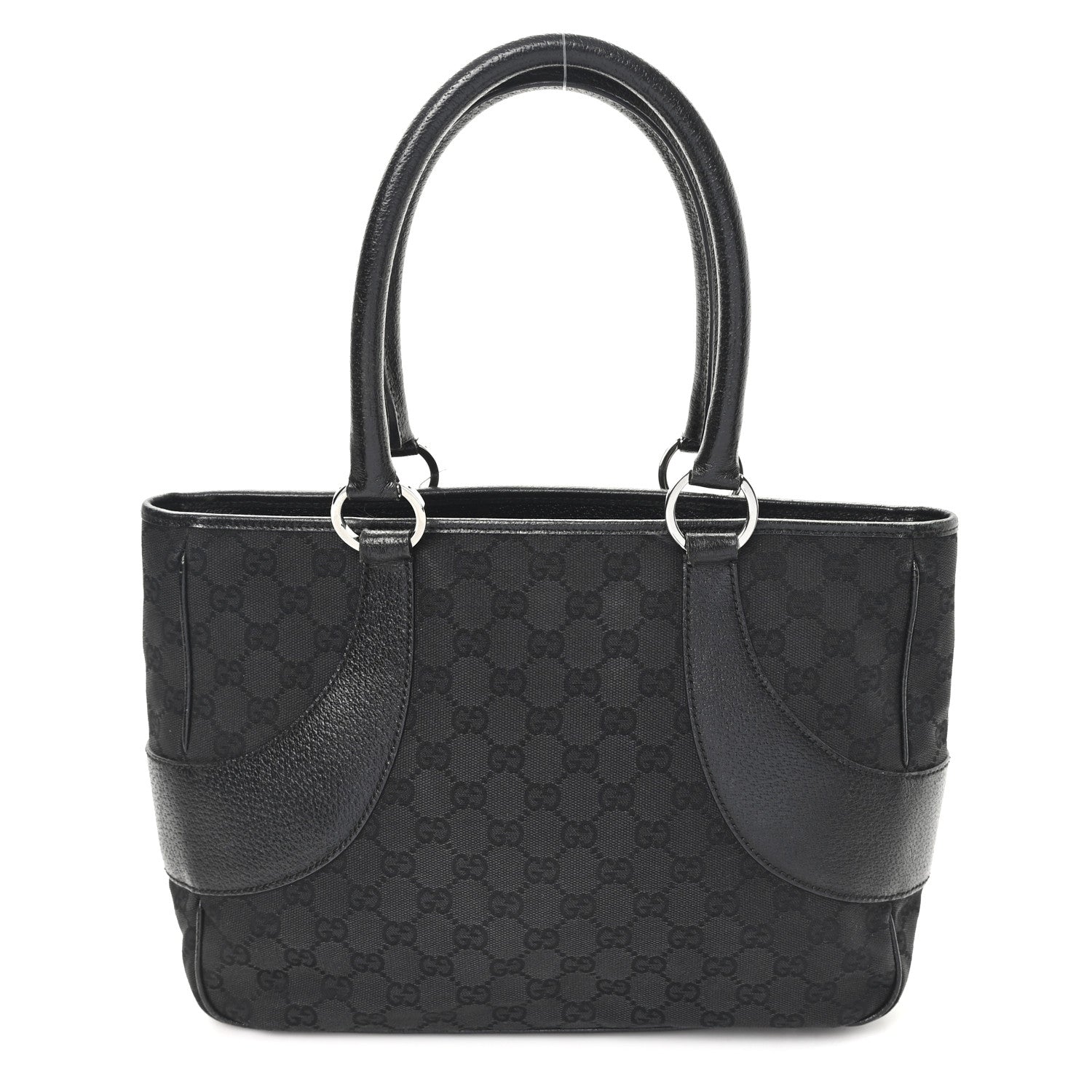Monogram Shoulder Bag Black