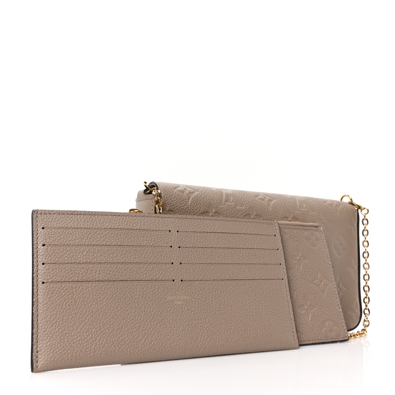 Empreinte Pochette Felicie Chain Wallet Tourterelle