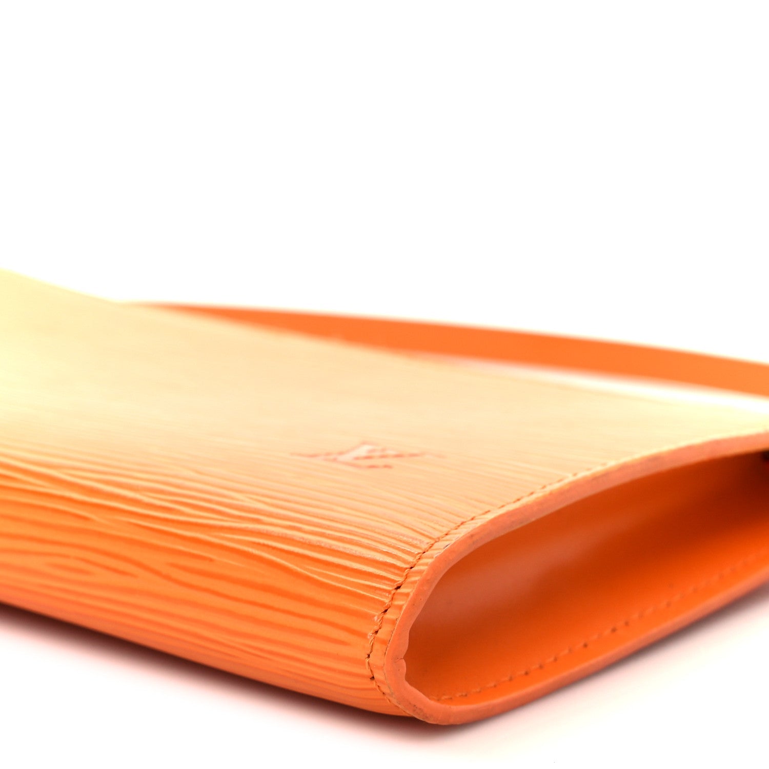 Epi Pochette Accessories 24 Mandarin