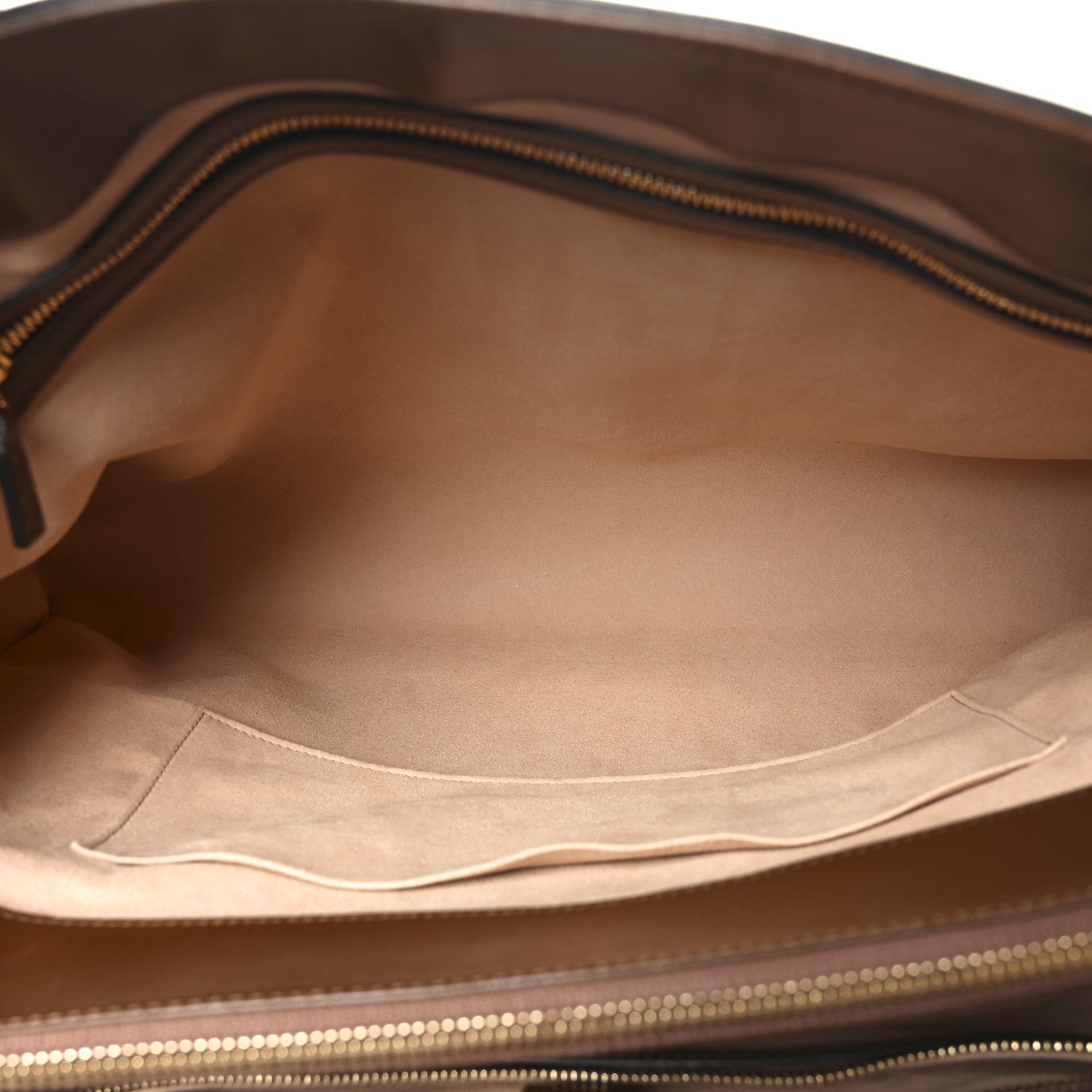 GG Supreme Monogram Azalea Calfskin Web Large Jackie 1961 Tote Beige Ebony Brown Sugar