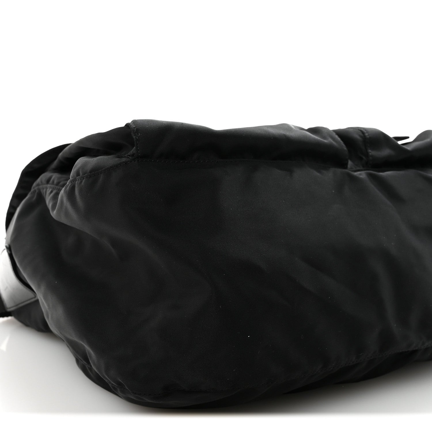 Nylon Vela Sport Messenger Bag Black