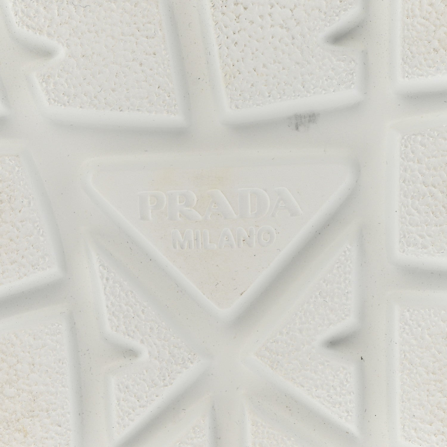Suede Shearling Triangle Logo Downtown Sneakers 40 Ecru