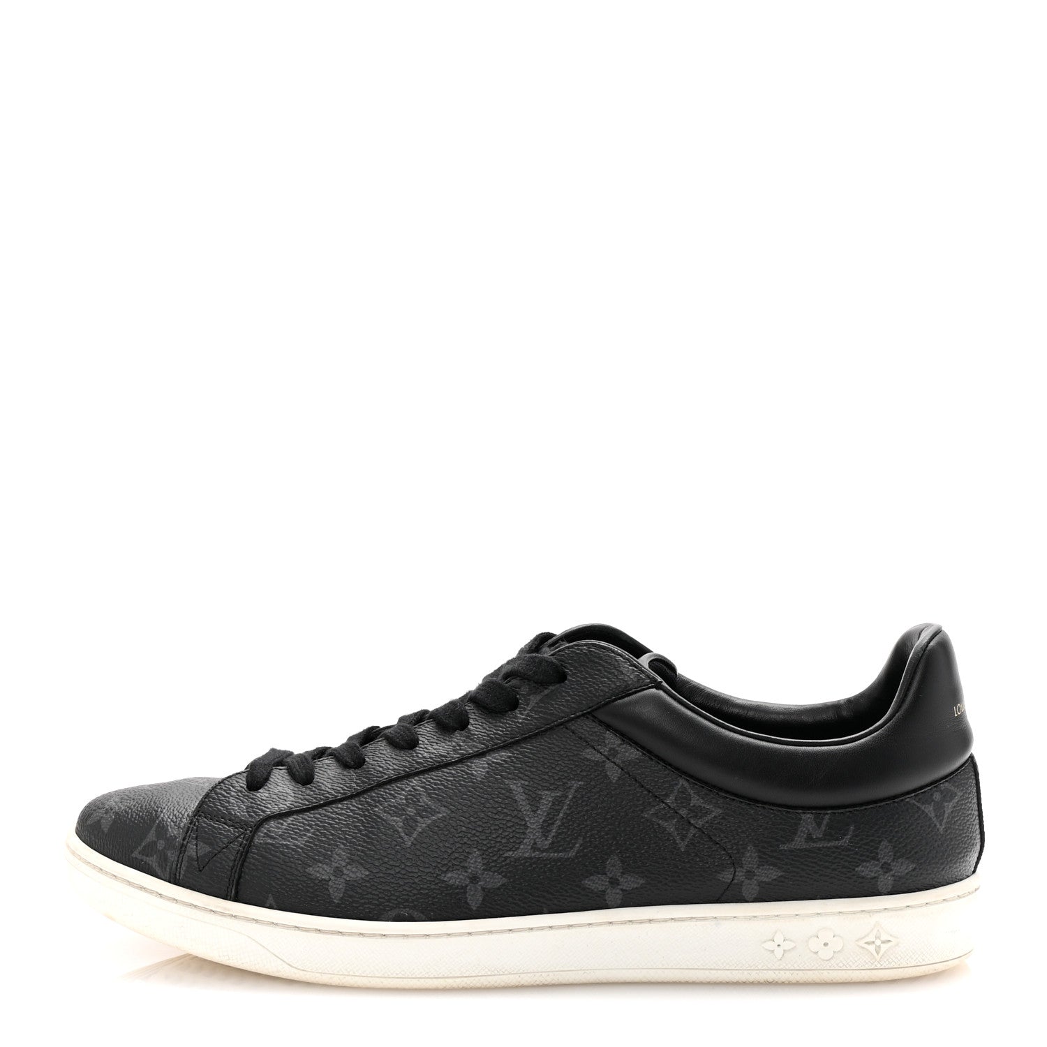 Calfskin Monogram Eclipse Luxembourg Sneakers Black