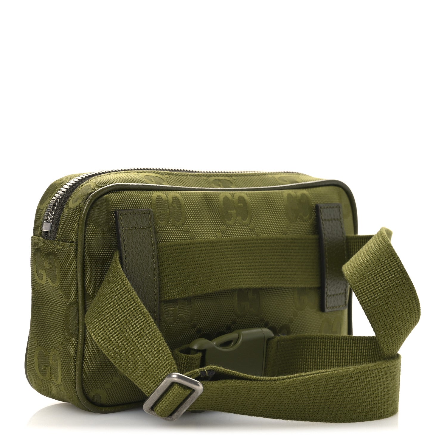 Econyl Nylon Monogram Off The Grid Belt Bag Juniper Green