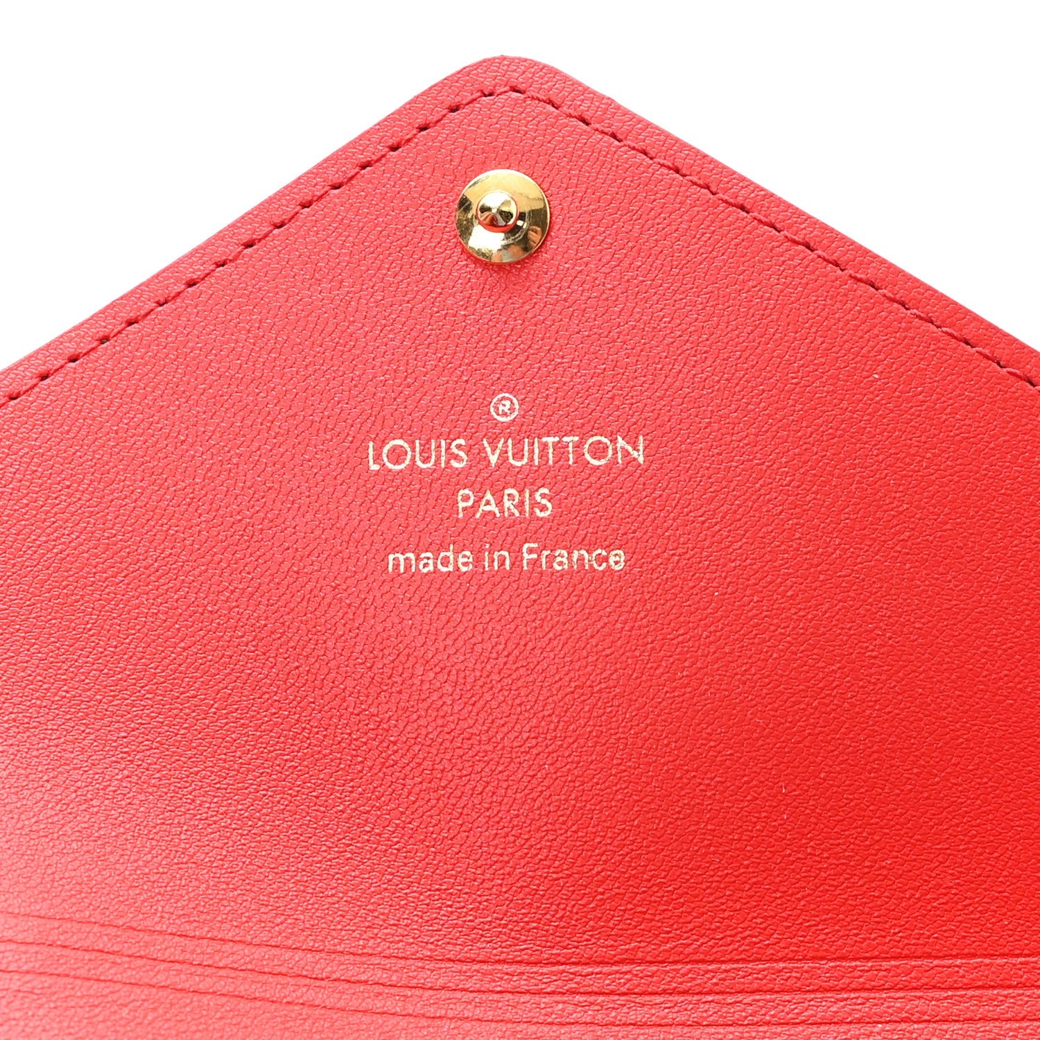 Monogram Medium Kirigami Pochette Insert Coquelicot
