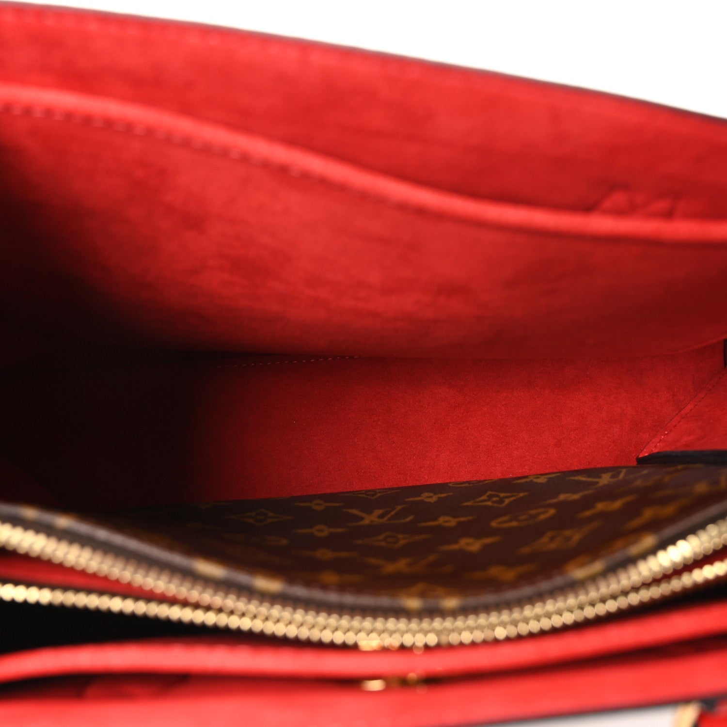 Monogram Flower Tote Coquelicot