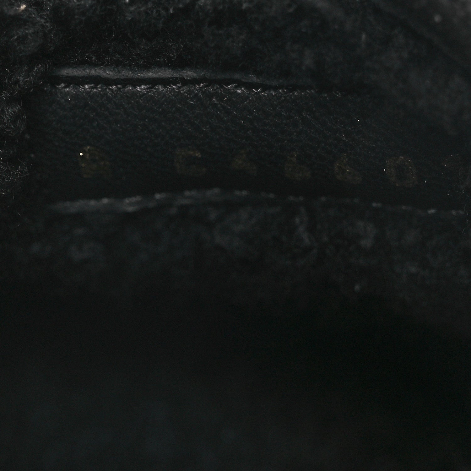 Suede Calfskin CC Slingback Loafers 37.5 Black