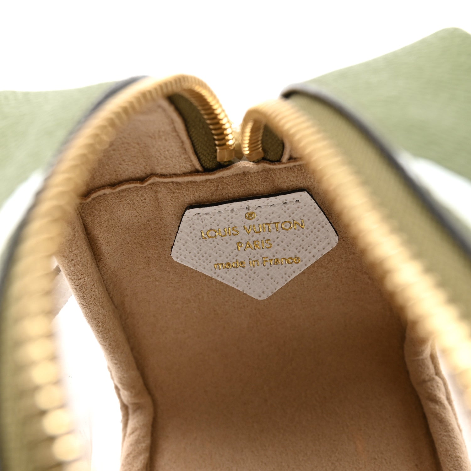 Monogram Giant Beach Pouch Kaki