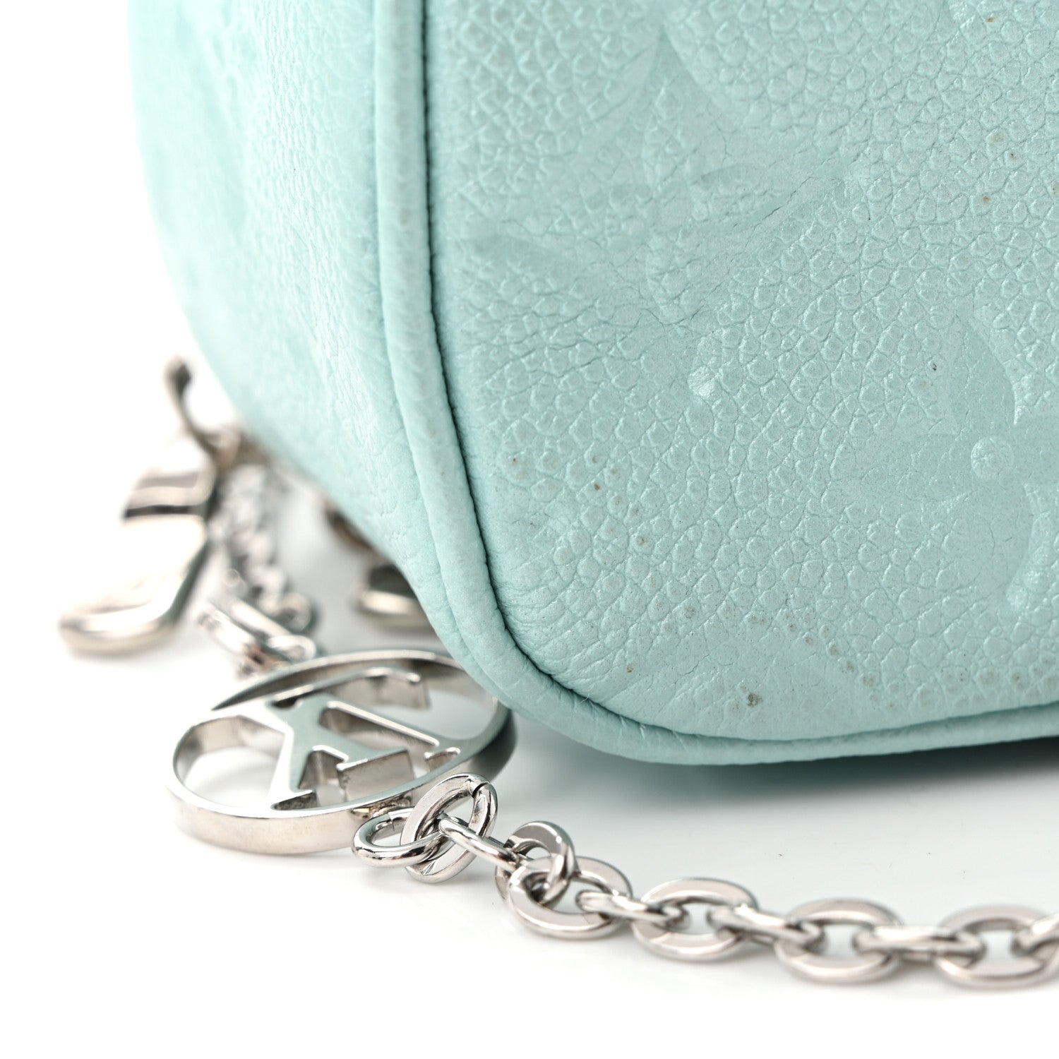 Empreinte Monogram Micro Vanity Pearly Lagoon Turquoise
