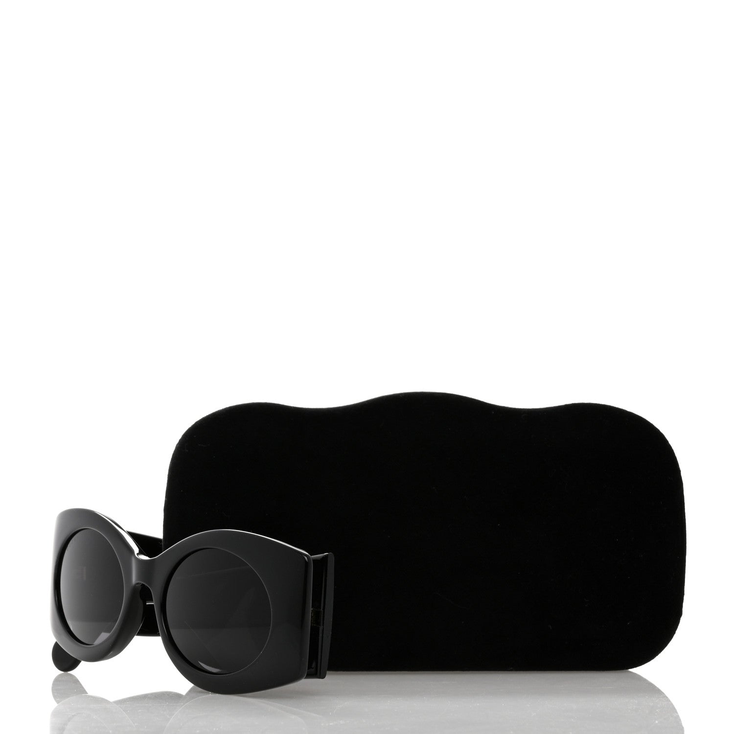 Acetate Frame GG Marmont Logo Sunglasses GG0810S Black