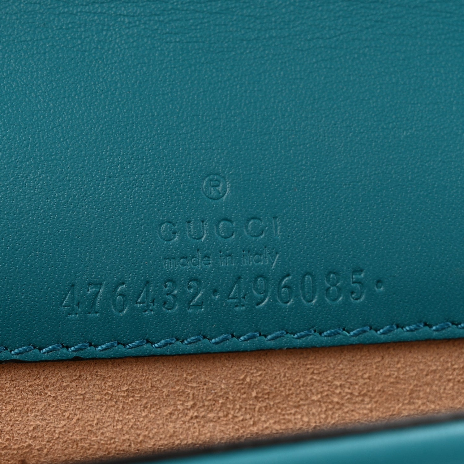 Velvet Super Mini Dionysus Shoulder Bag Pavone Cyan