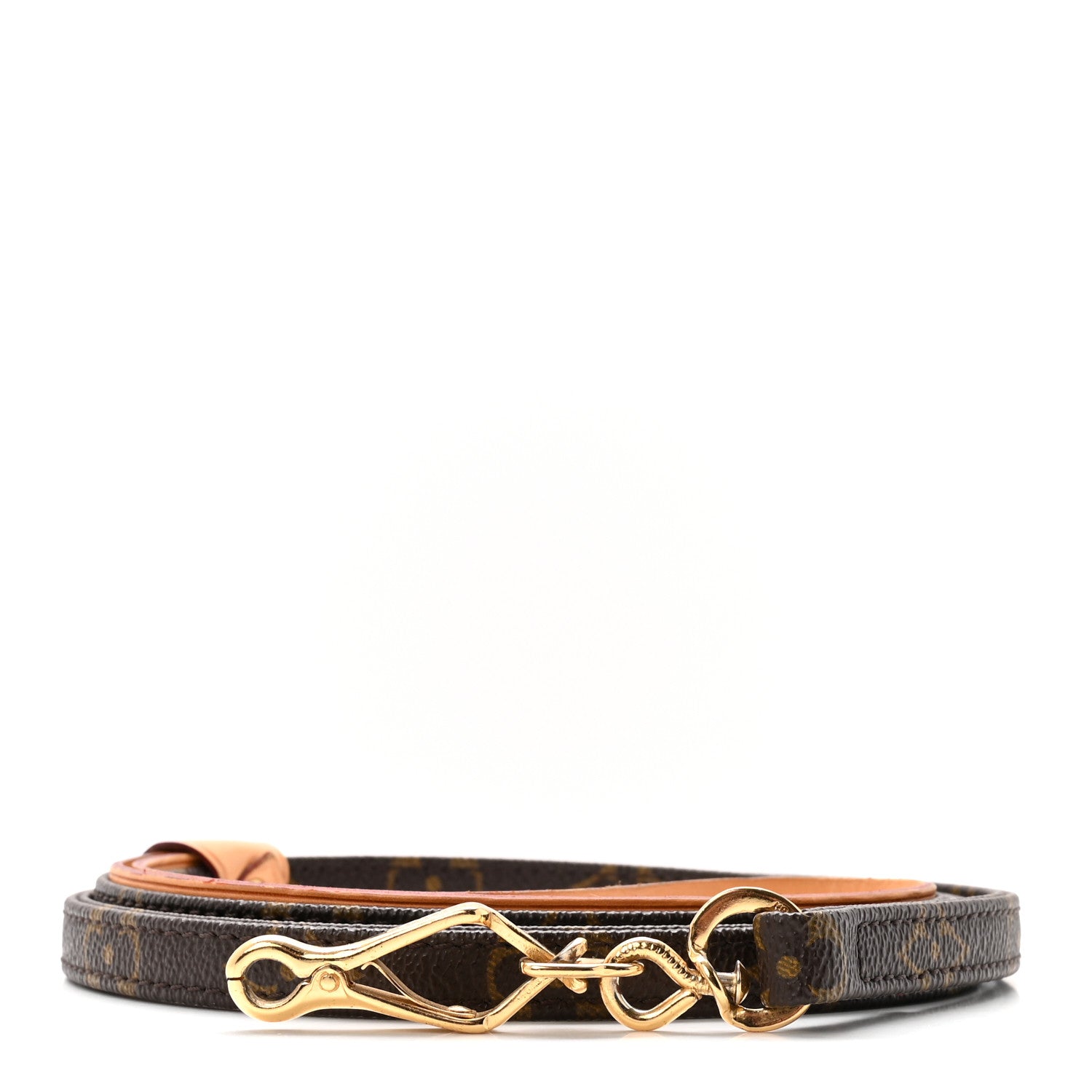 Monogram Baxter Dog Leash MM
