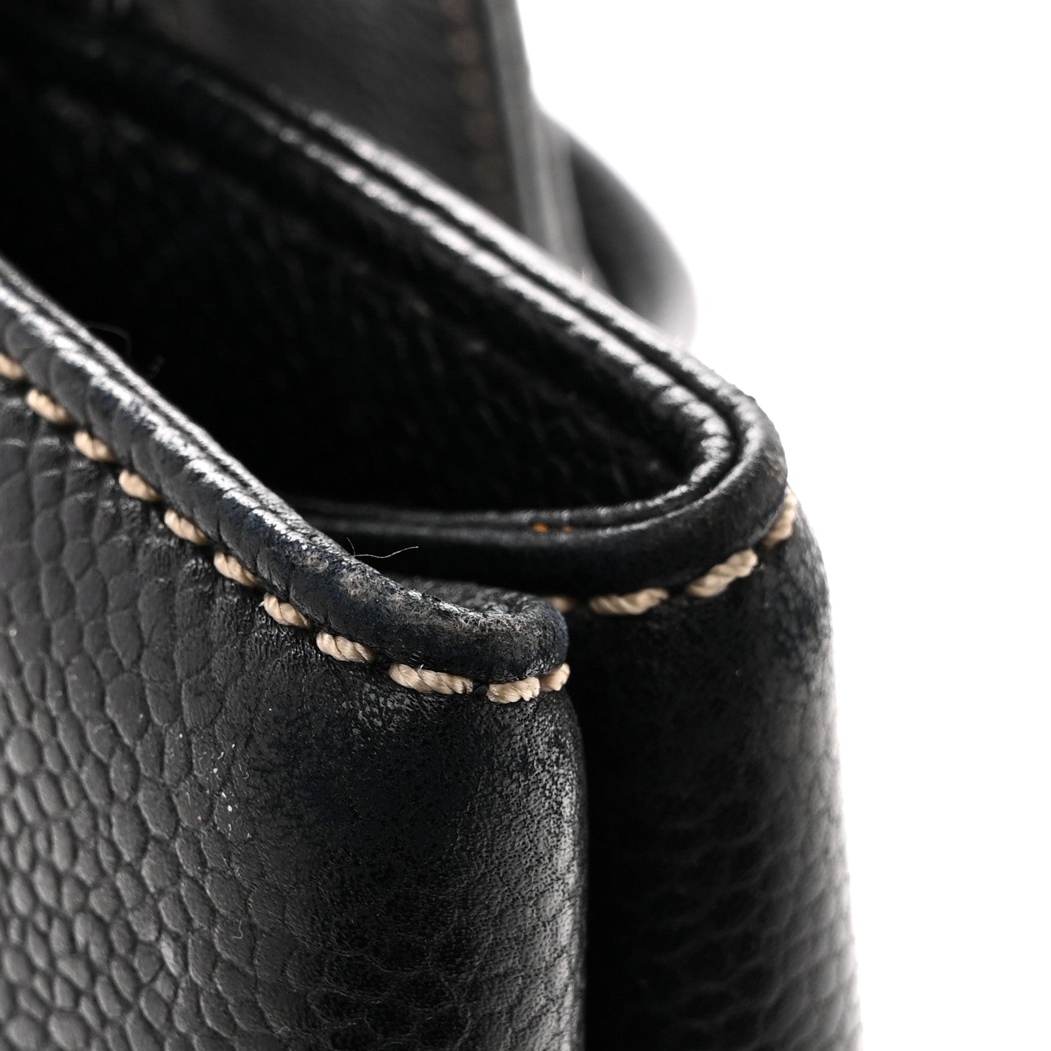 Caviar Shopping Tote Black