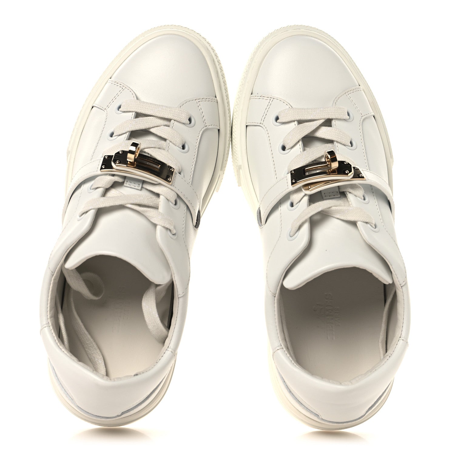 Calfskin Day Sneakers 36.5 White