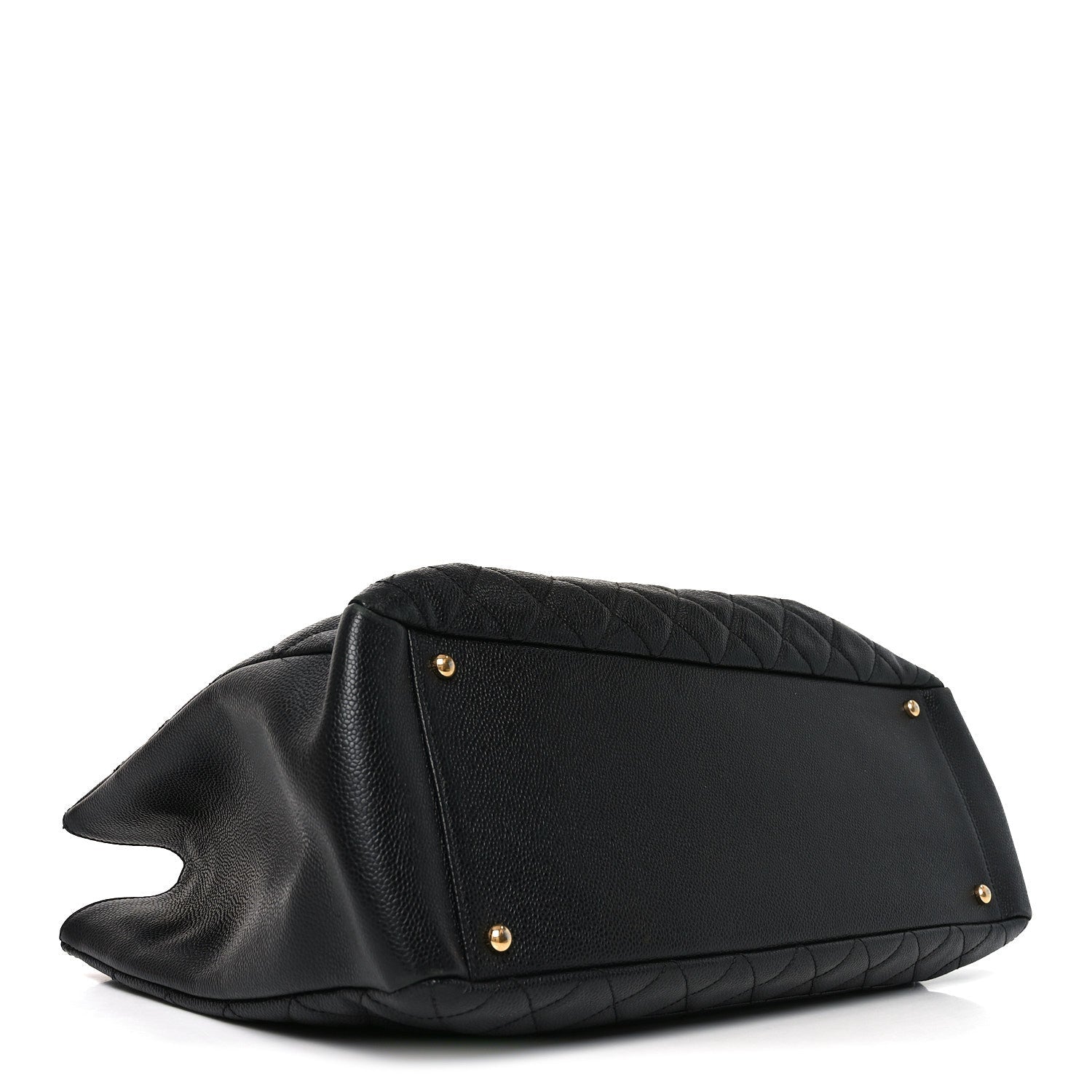 Caviar Quilted XL Grand Shopping Tote GST Black
