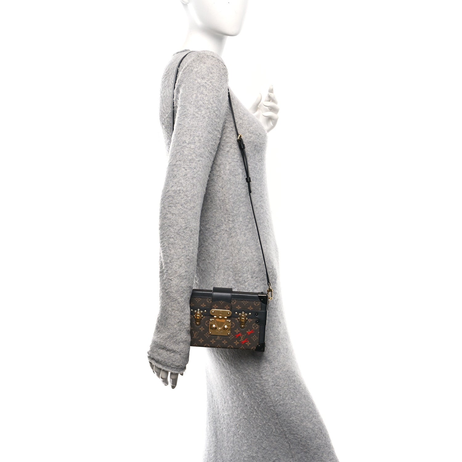 Monogram Petite Malle Black
