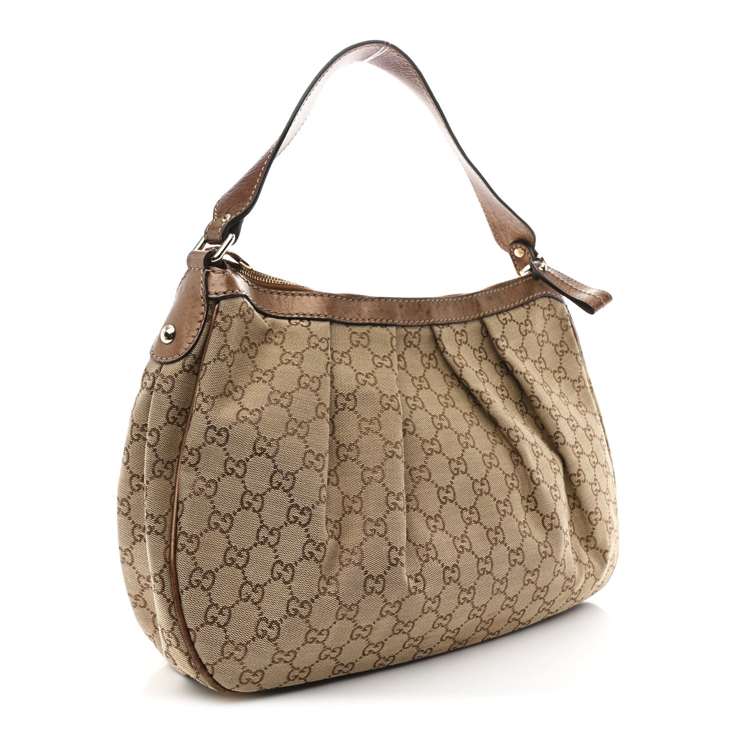 Monogram Medium Sukey Tote Brown