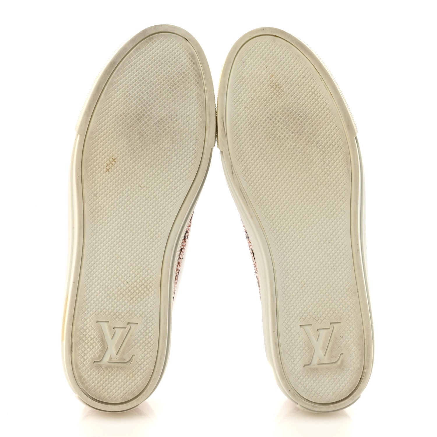 Calfskin Monogram Crafty Sneaker 38 White