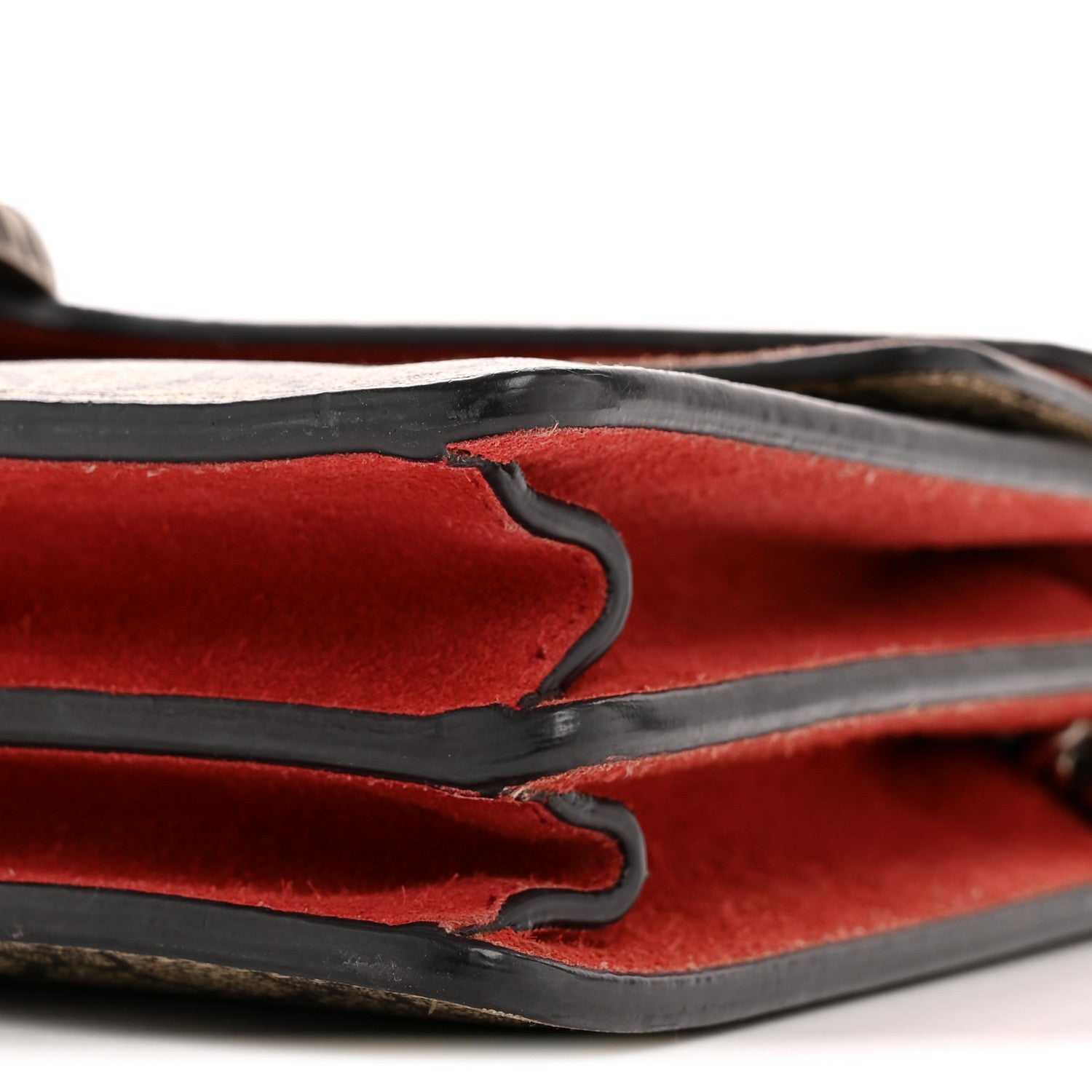 GG Supreme Monogram Small Dionysus Shoulder Bag Red