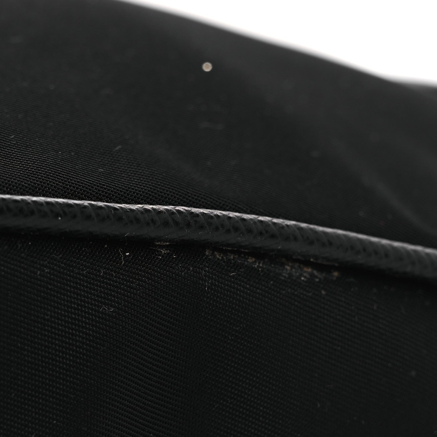 Tessuto Nylon Saffiano Crossbody Bag Black