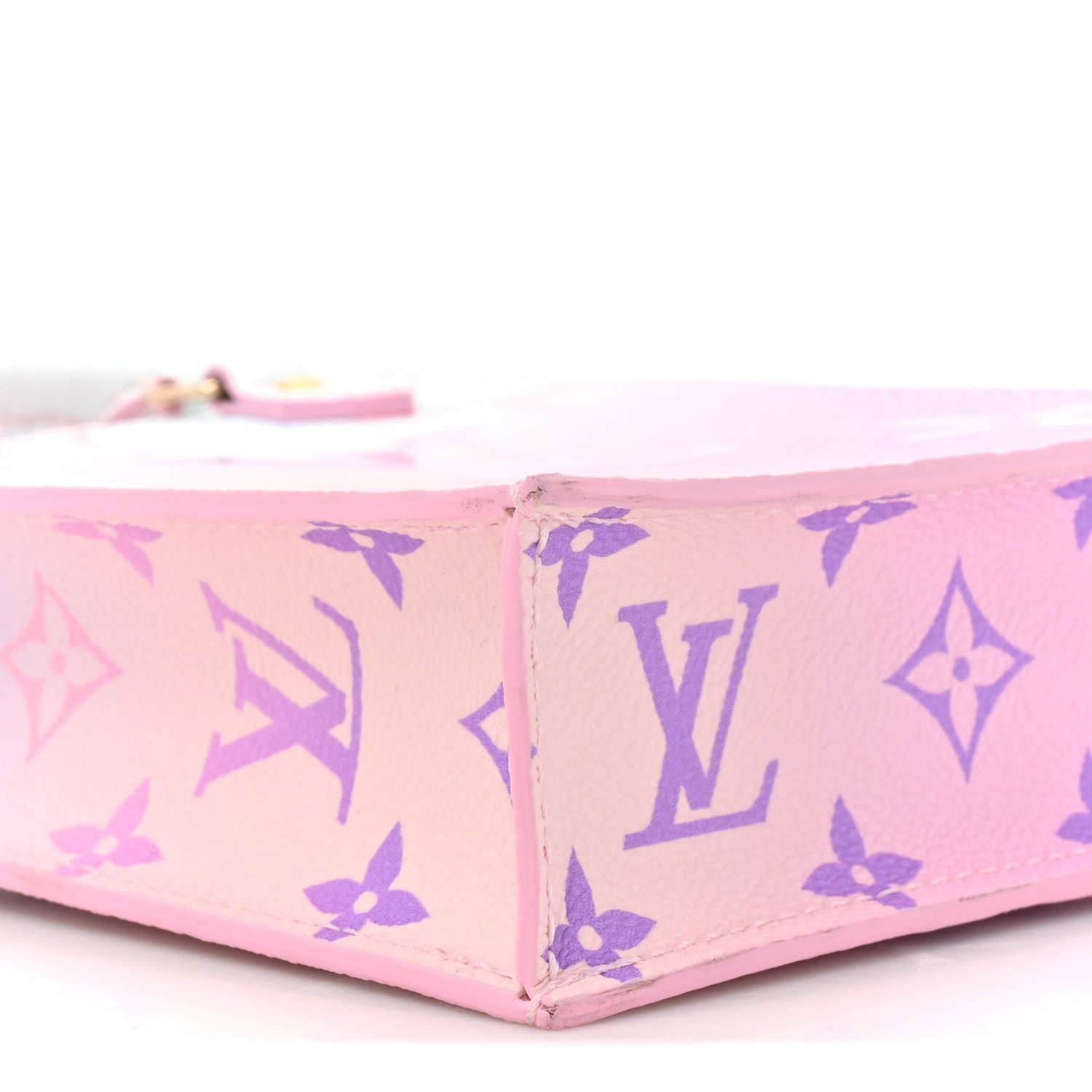 Monogram Giant Spring In The City Petit Sac Plat Sunrise Pastel