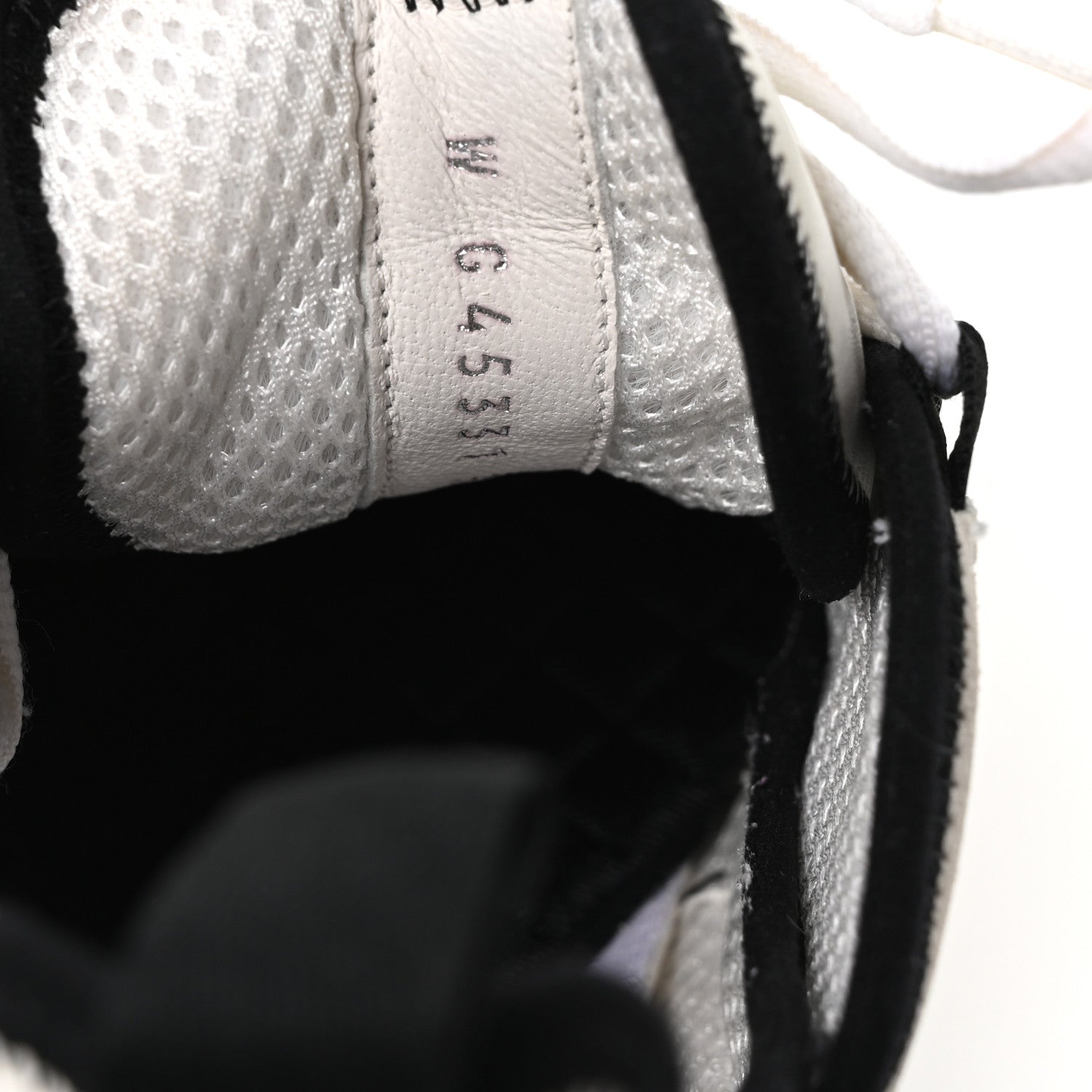 Suede Calfskin Nylon Grosgrain CC Sneakers 37 White