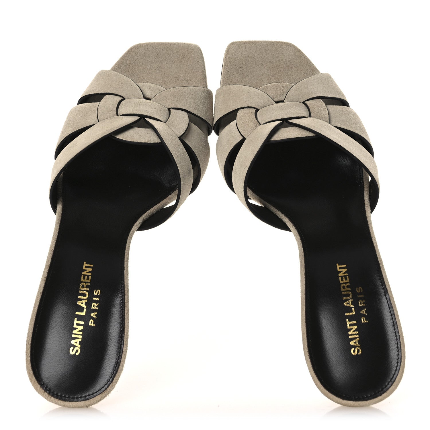 Suede Tribute 85 Slide Sandals 37.5 Sand