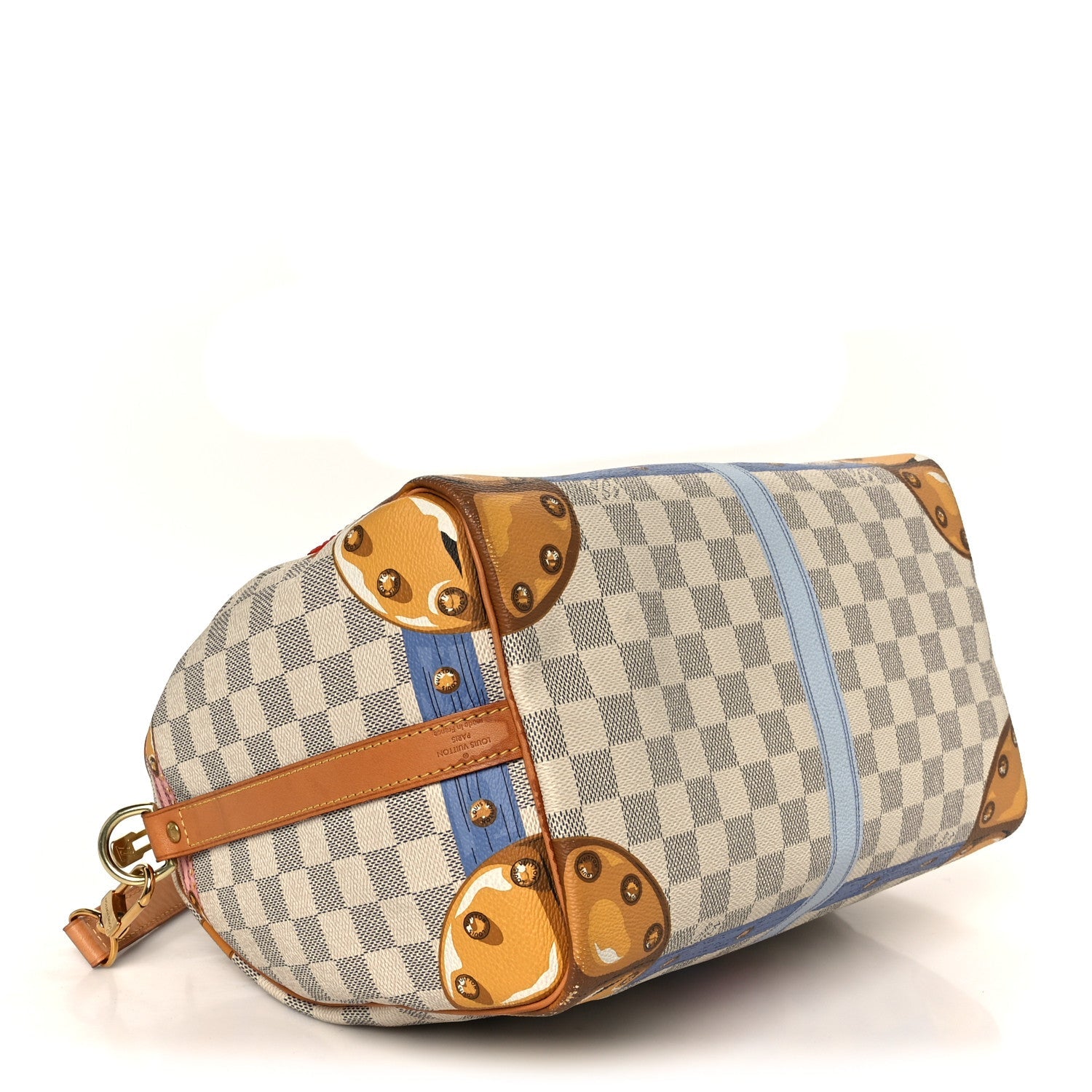Damier Azur Summer Trunks Speedy Bandouliere 30