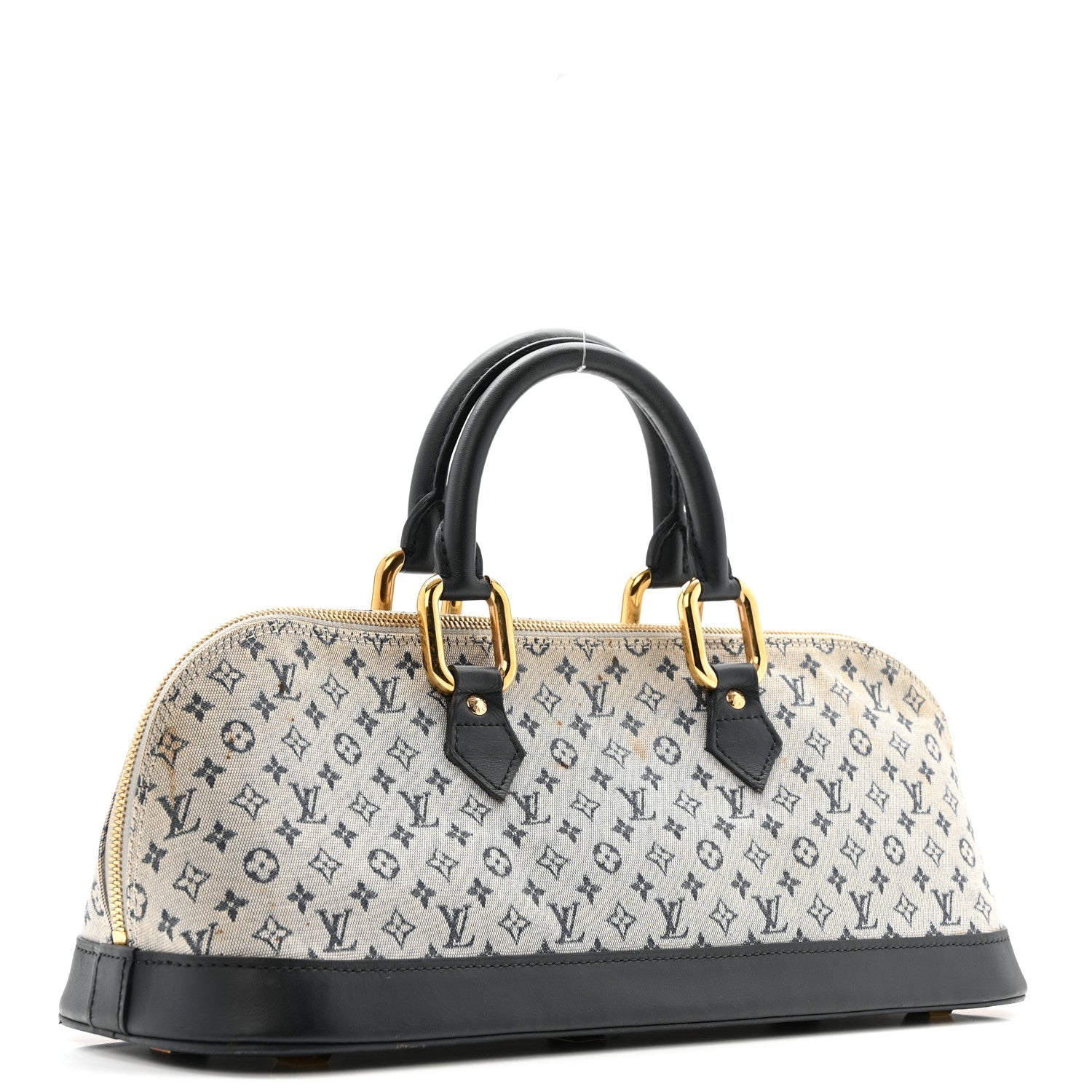 Mini Monogram Alma Long Blue
