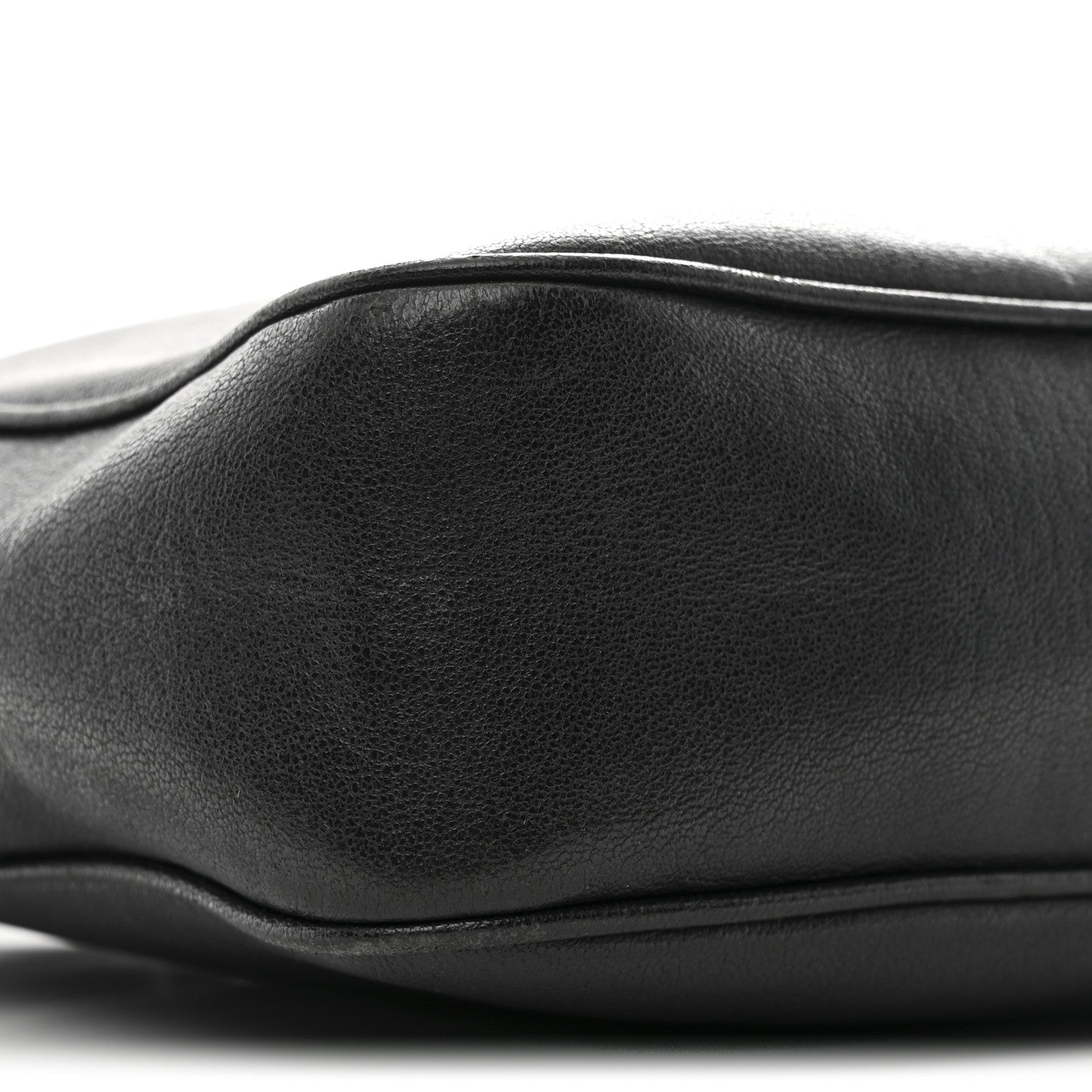 Lambskin Monogram Embossed Small Lou Camera Bag Black