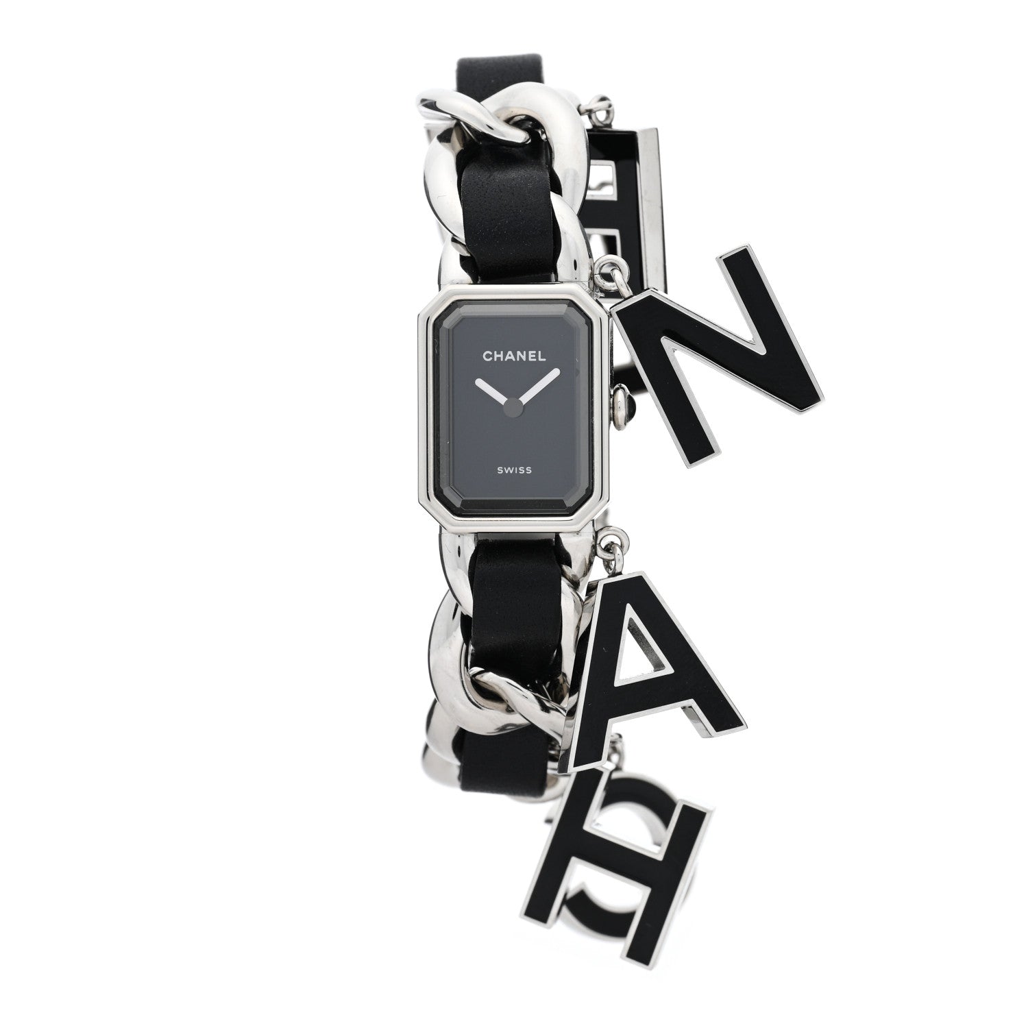 Stainless Steel Lambskin 20mm Premiere Wanted de Chanel Quartz Watch