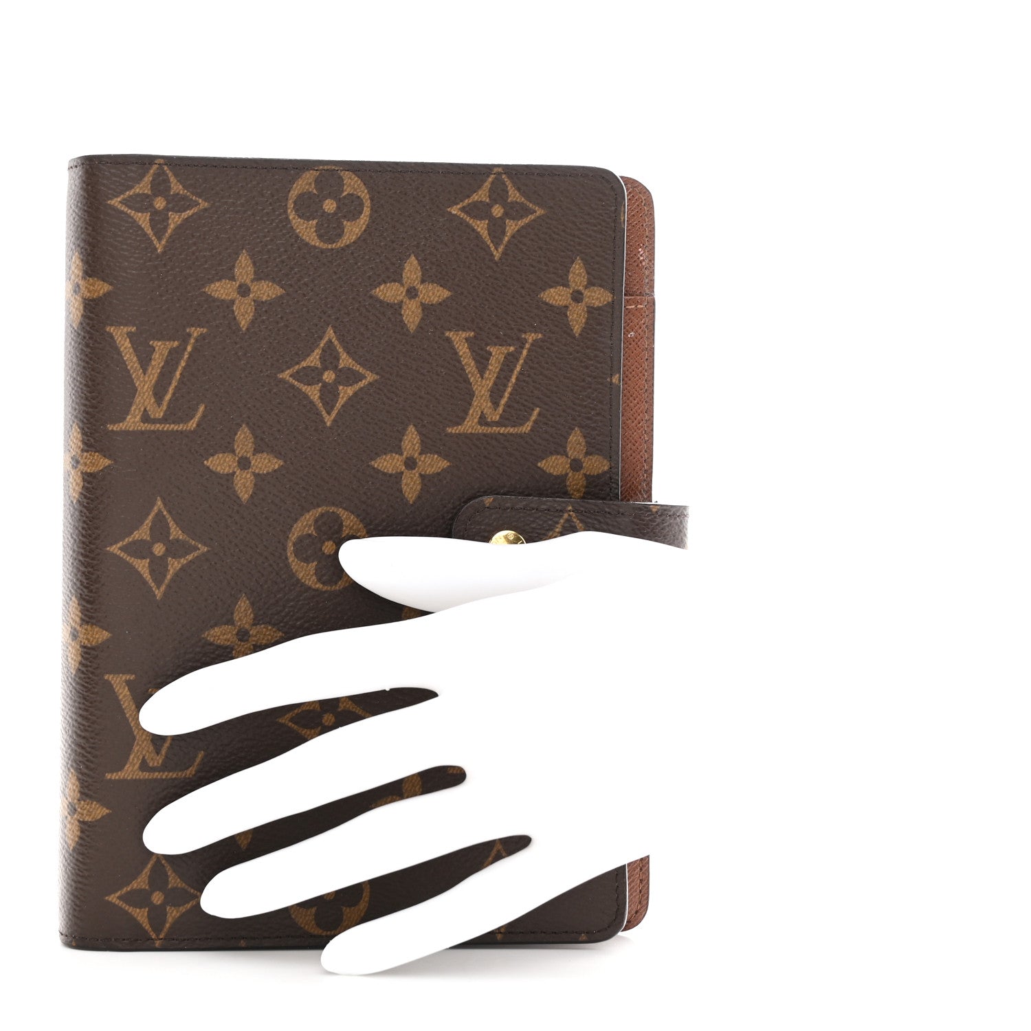 Monogram Medium Ring Agenda Cover
