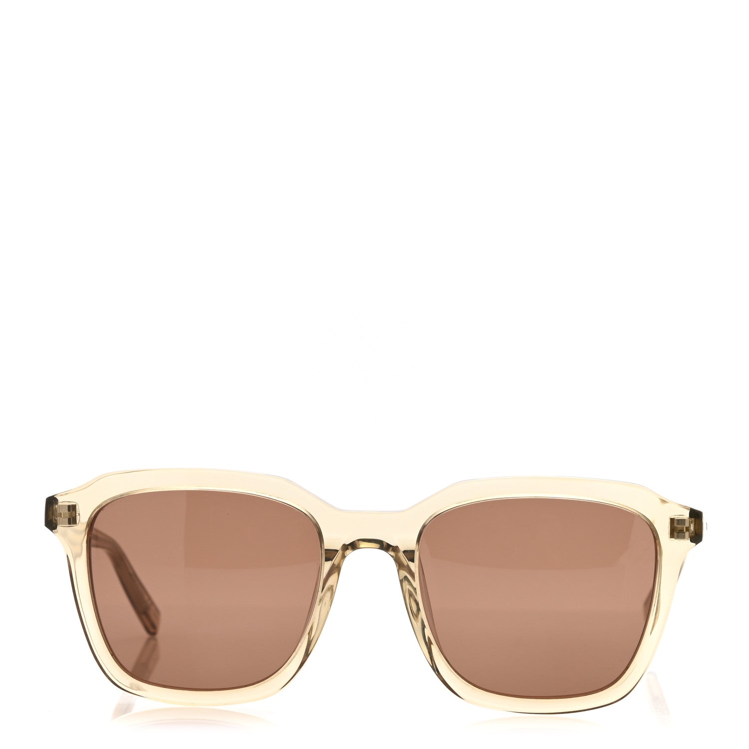 Transparent Acetate SL 457 Sunglasses Brown