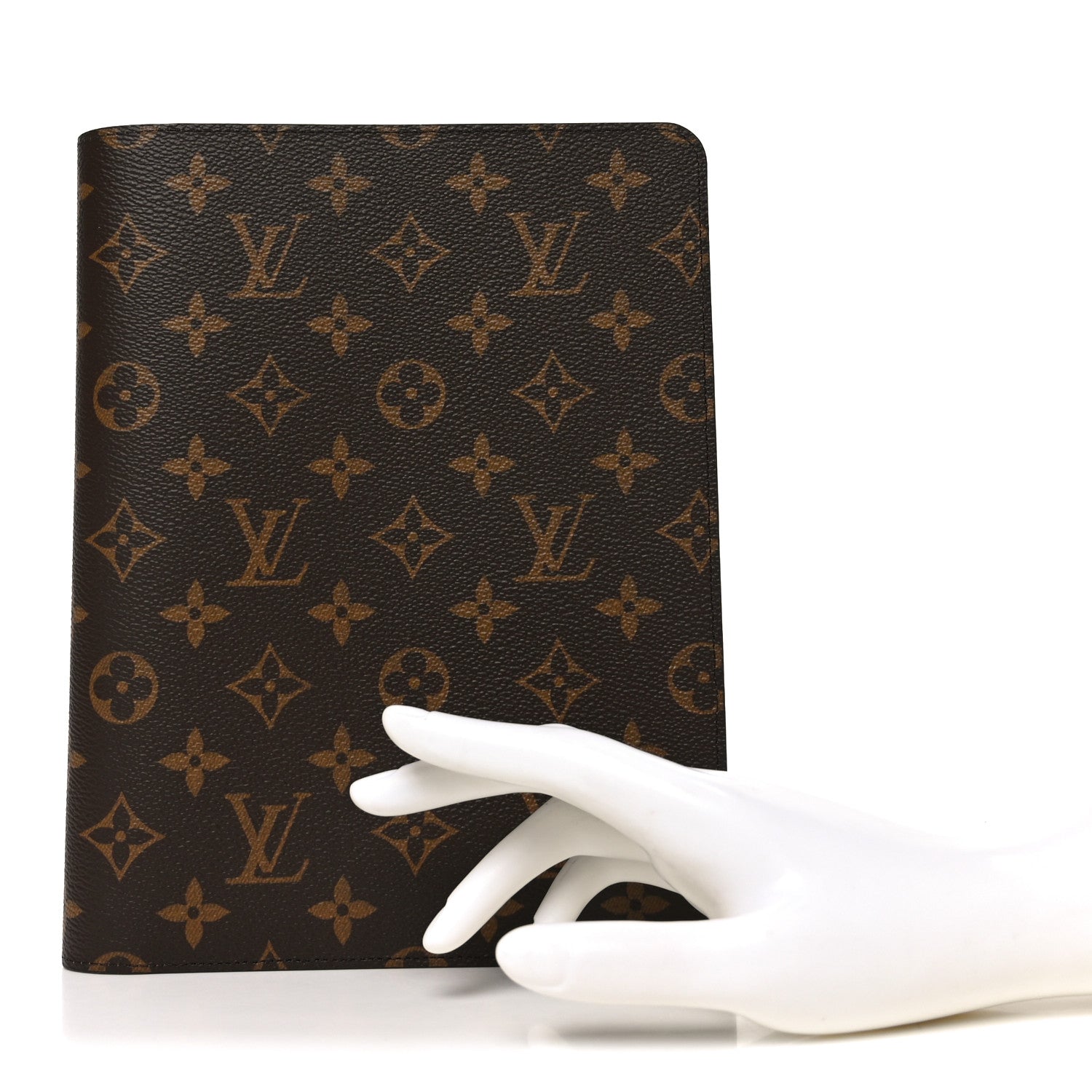 Monogram Desk Agenda Cover