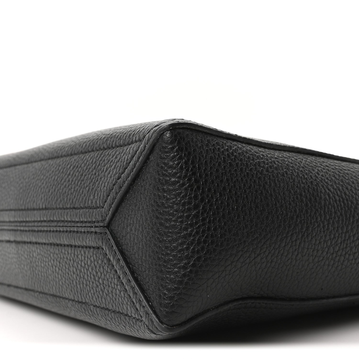 New Sakai Calfskin Lux Small Dahlia Tote Black