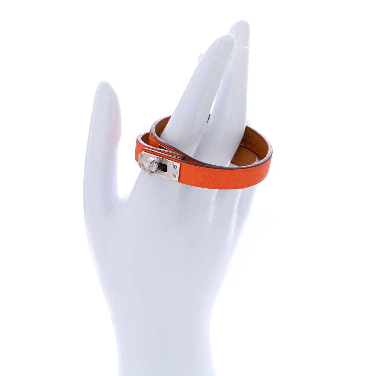 Swift Mini Kelly Double Tour Bracelet T2 Orange Minium