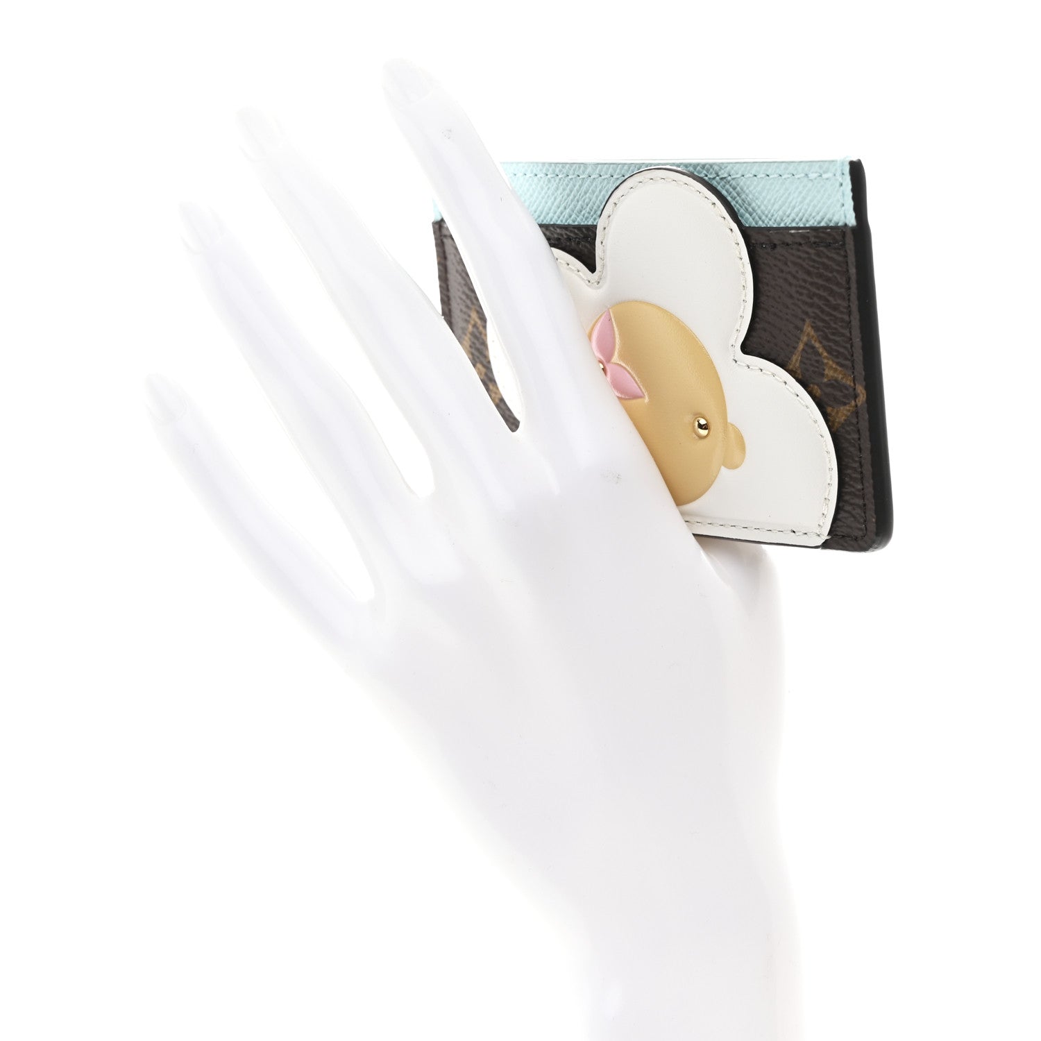 Monogram Vivienne Card Holder Animation Blue