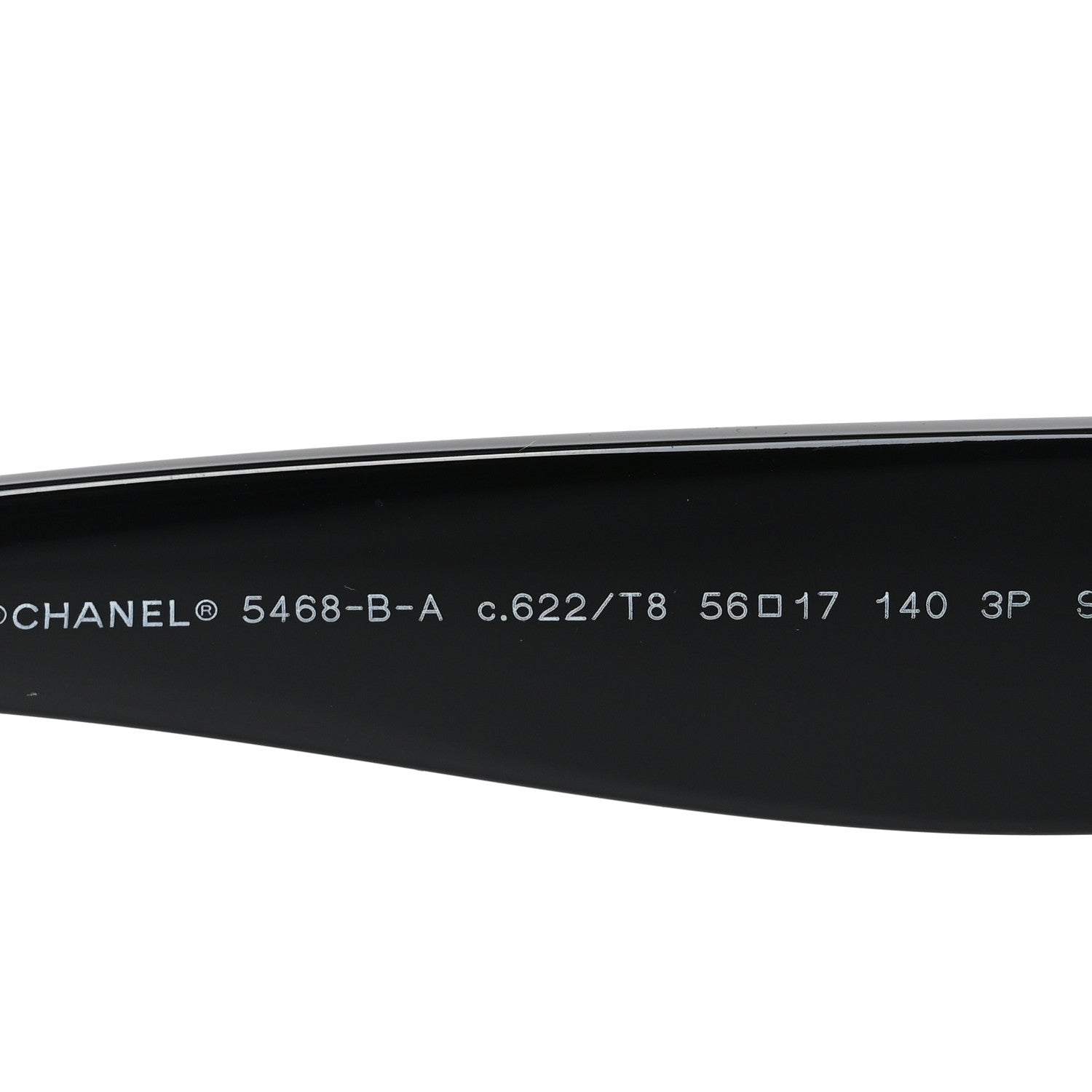 Acetate Polarized CC Sunglasses 5468-B-A Black