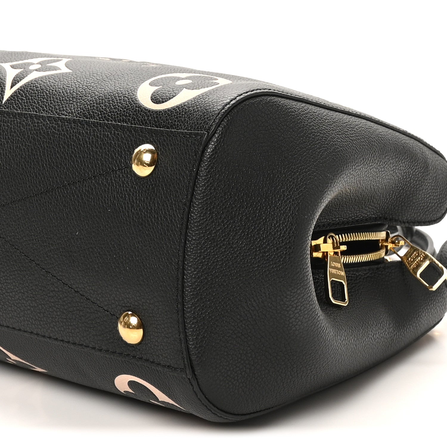 Empreinte Monogram Giant Montaigne MM Black Beige