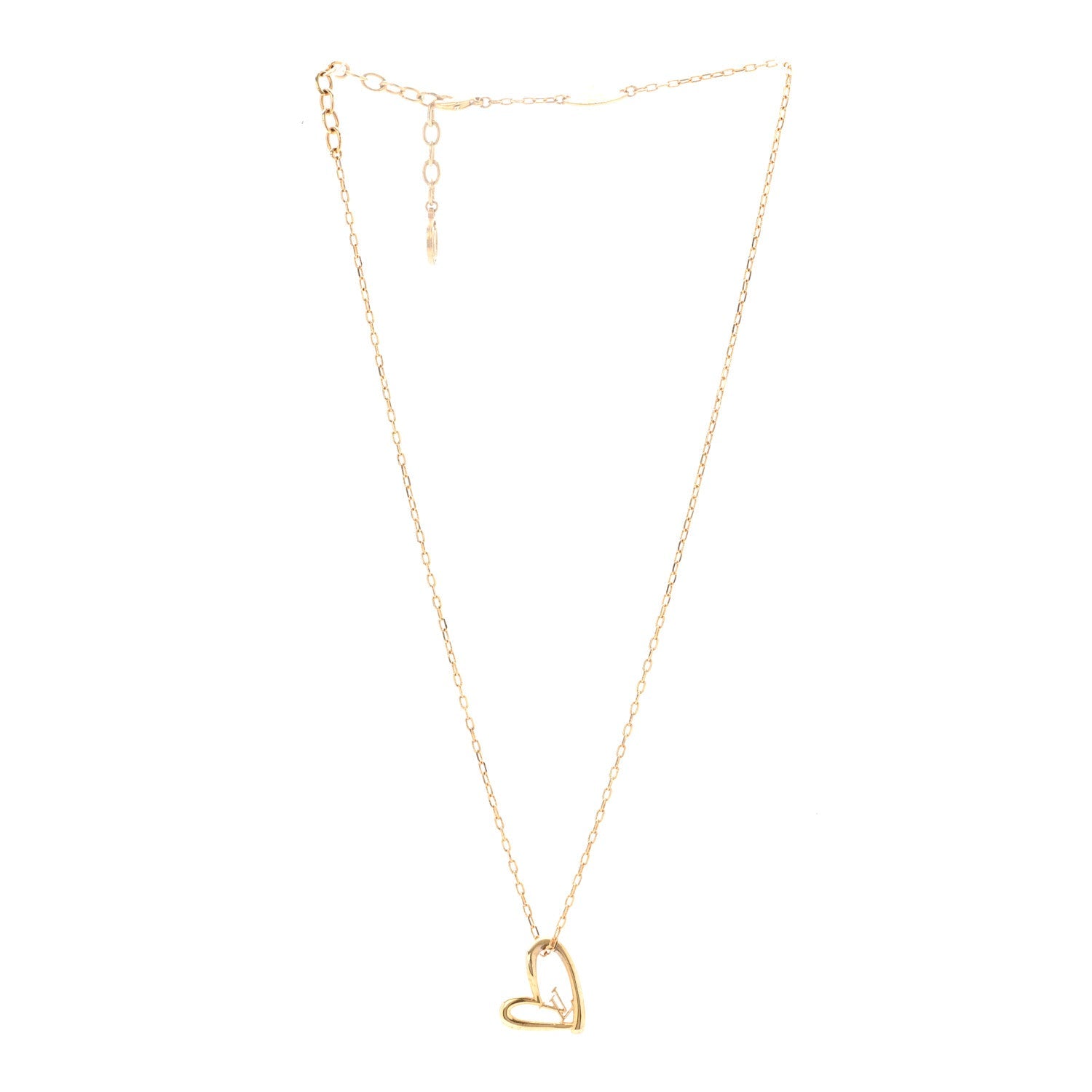Metal Fall In Love Necklace