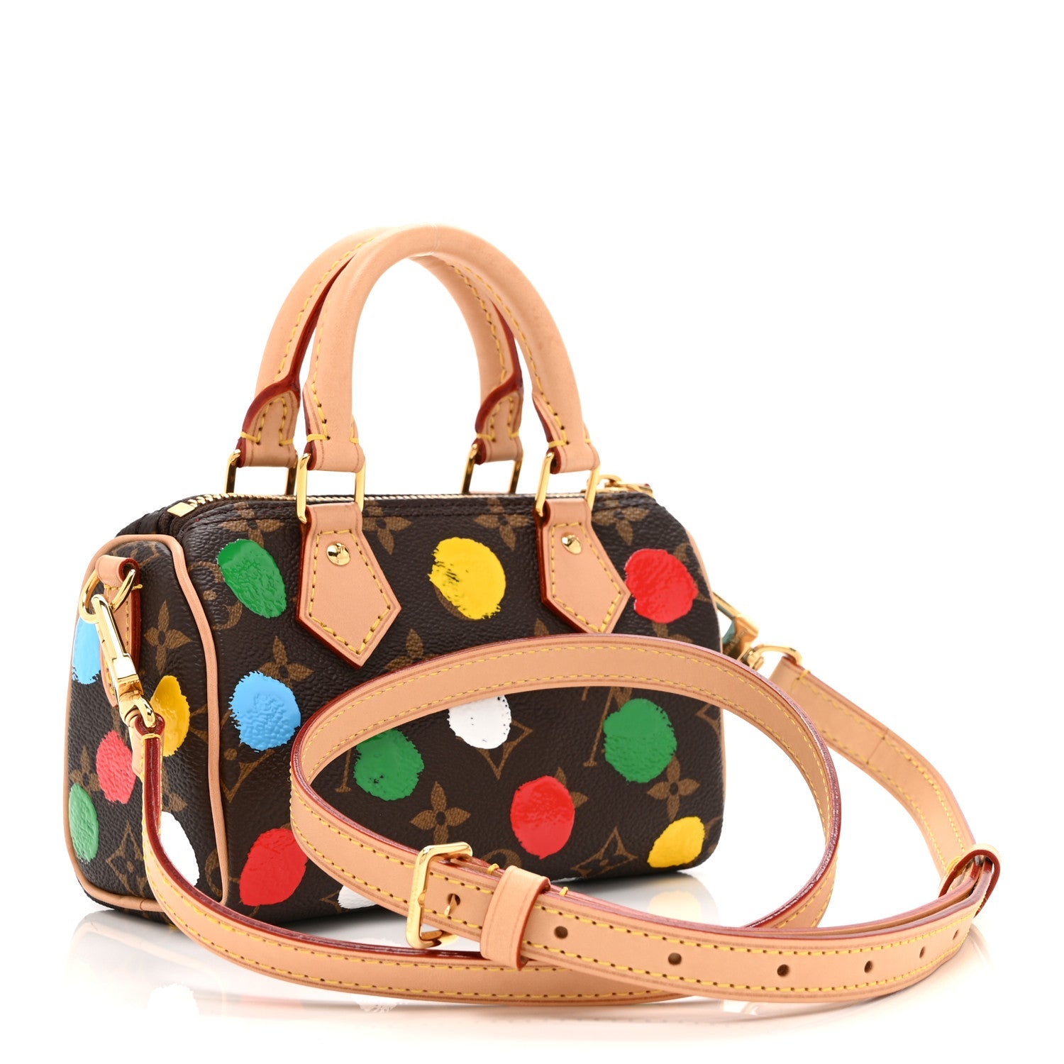 LV X YK Monogram Nano Speedy
